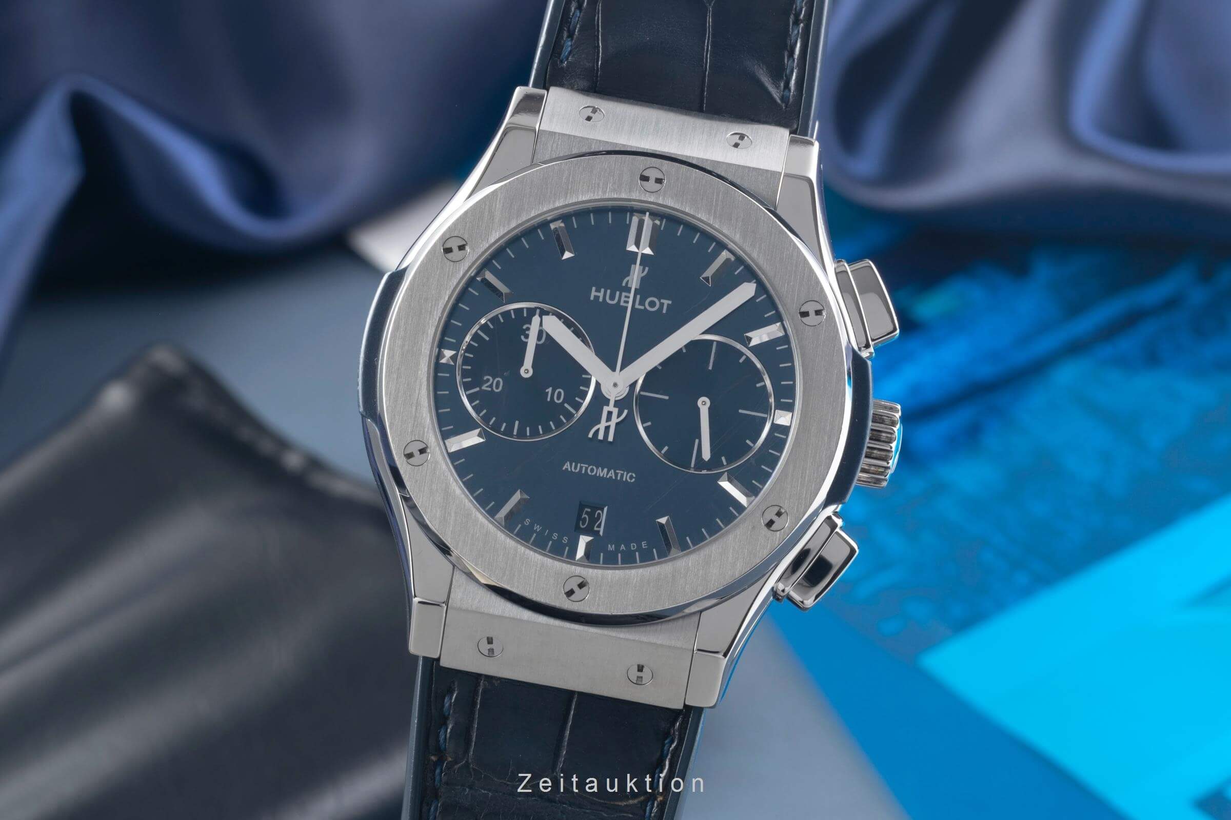 Hublot Classic Fusion chronograph titanium automatic men's watch 521.NX.7170.LR LP: 8200EUR  [2501392] - Image 2