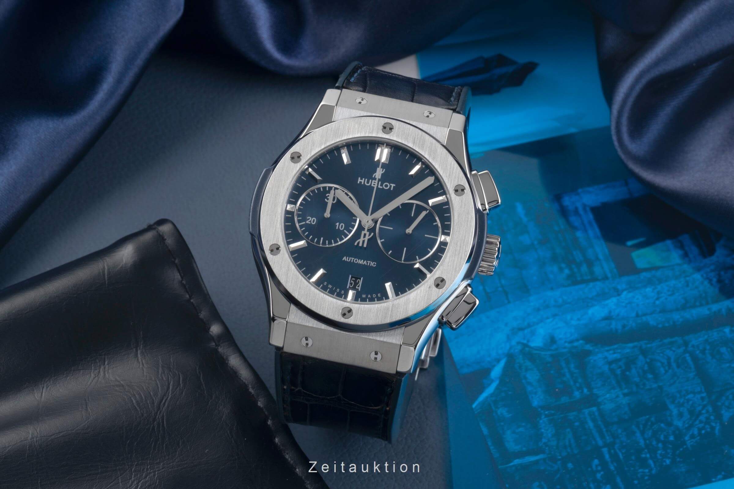 Hublot Classic Fusion chronograph titanium automatic men's watch 521.NX.7170.LR LP: 8200EUR  [2501392] - Image 4