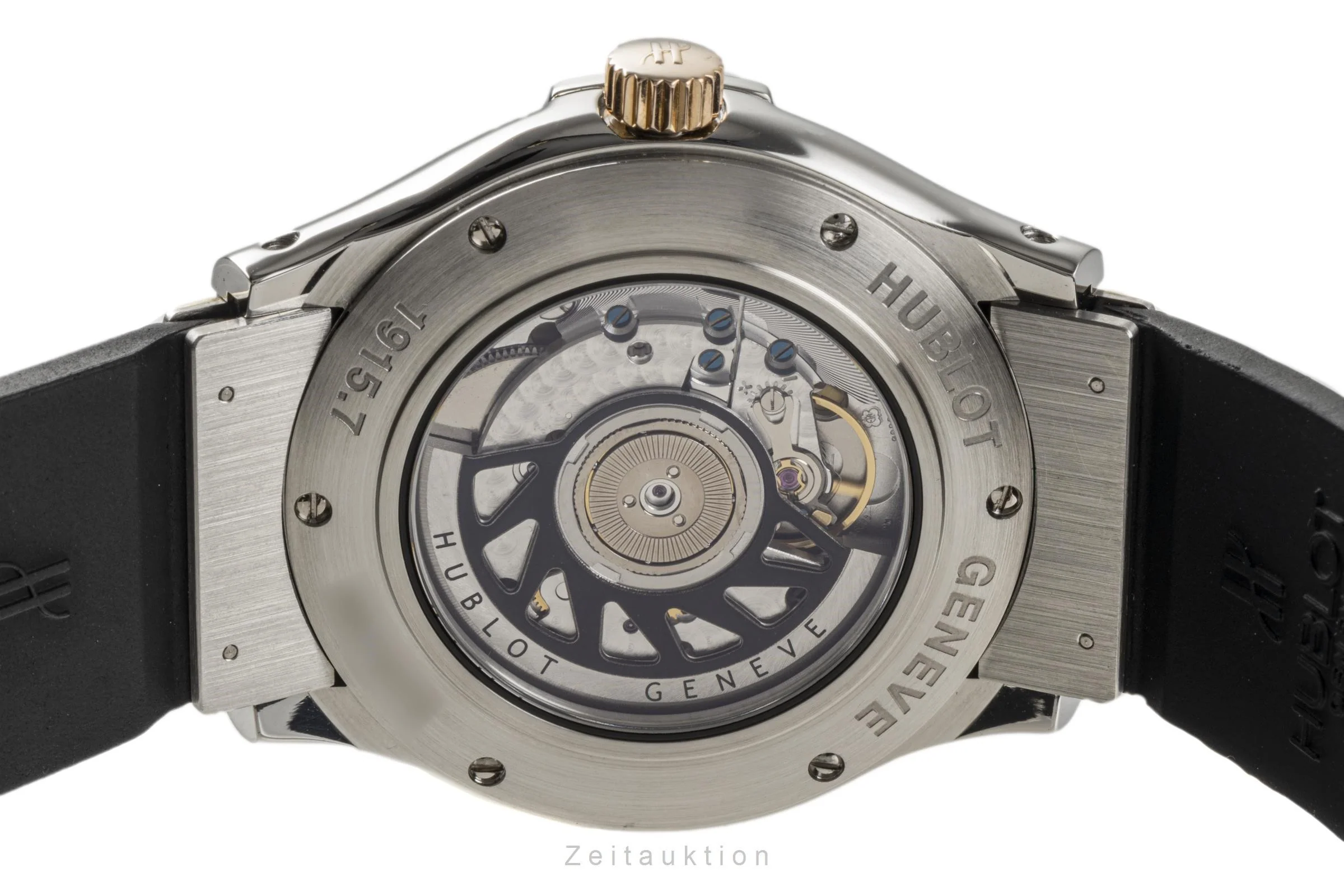 Hublot Classic Fusion steel / gold automatic men's watch 1915.7  [2204766] - Image 12