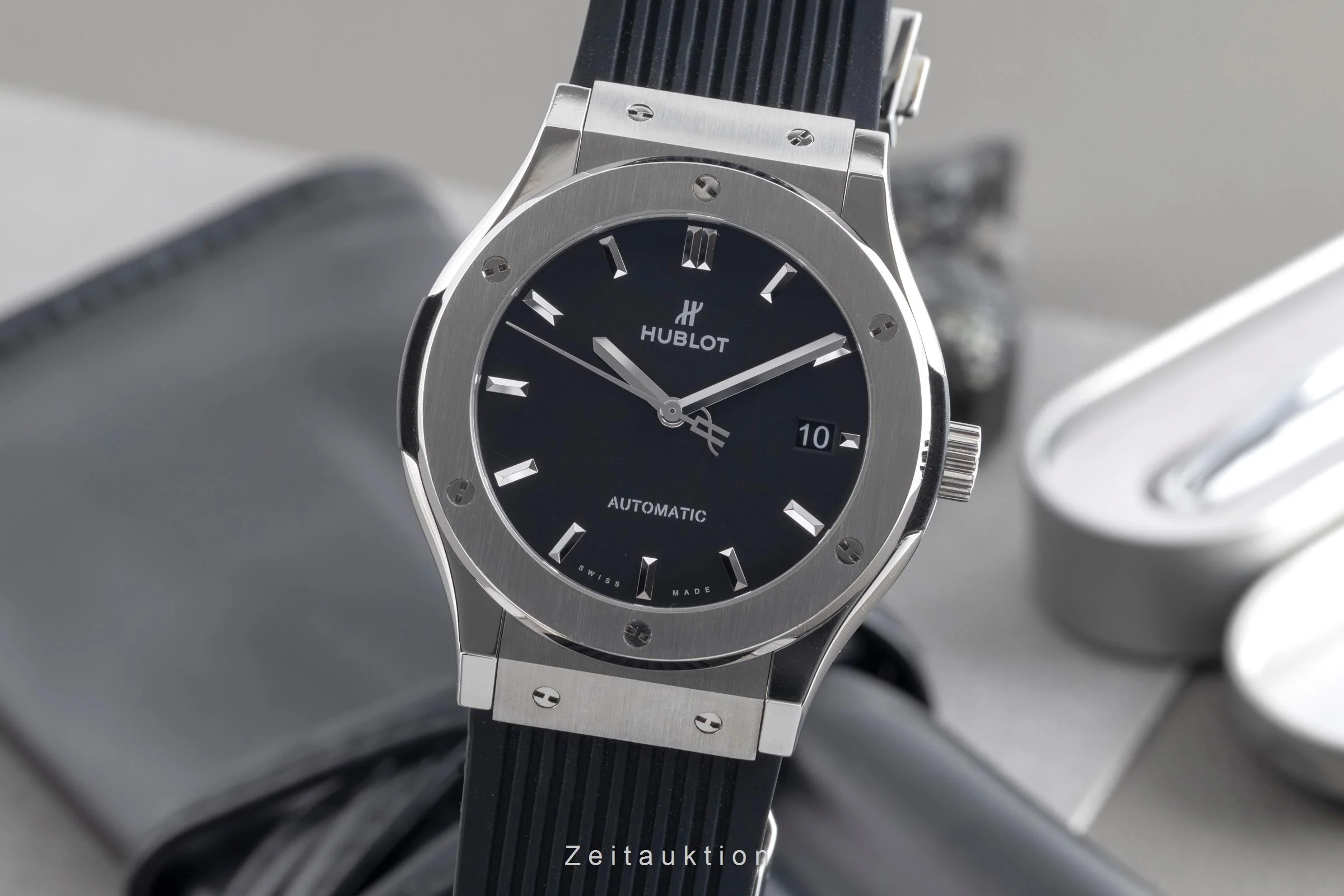 Hublot Classic Fusion titanium automatic men's watch 511.NX.1170.RX LP: 8200EUR  [2500983] - Image 2