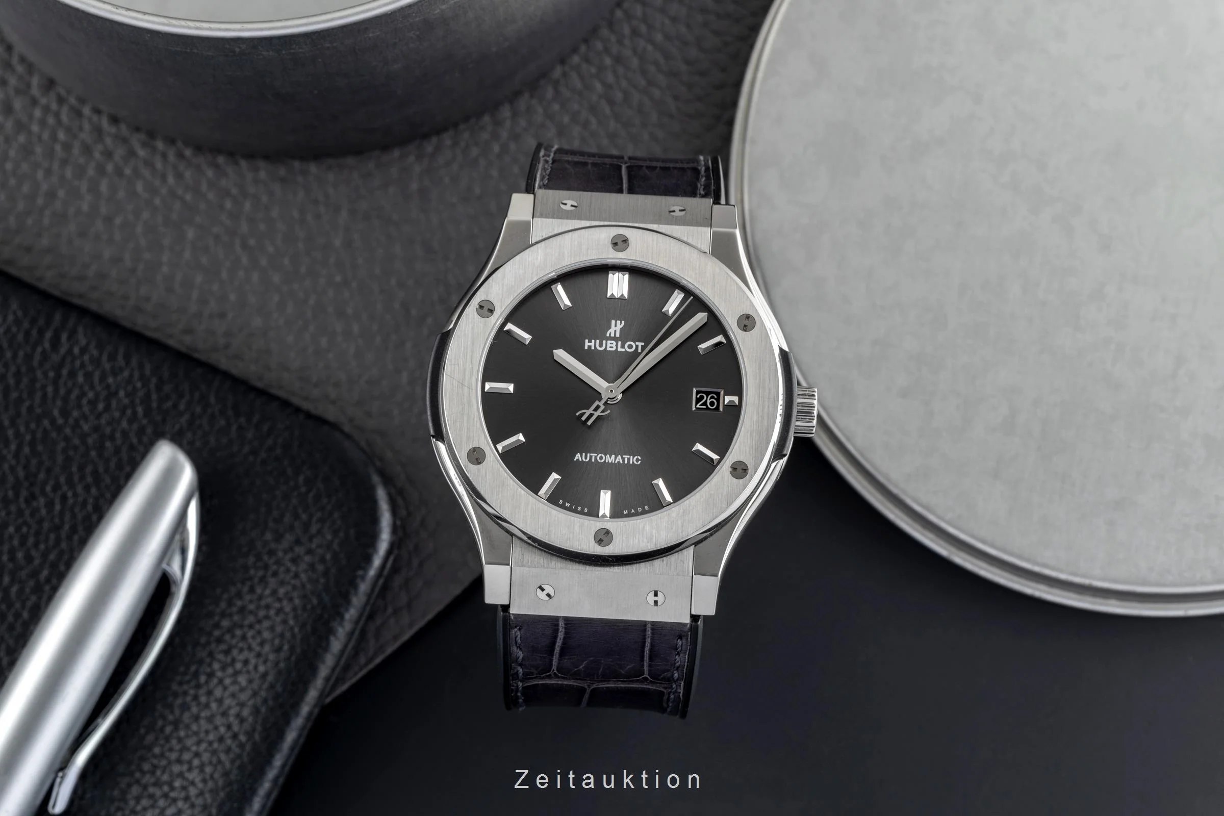 Hublot Classic Fusion titanium automatic men's watch 511.NX.1171.LR  [2504005] - Image 4