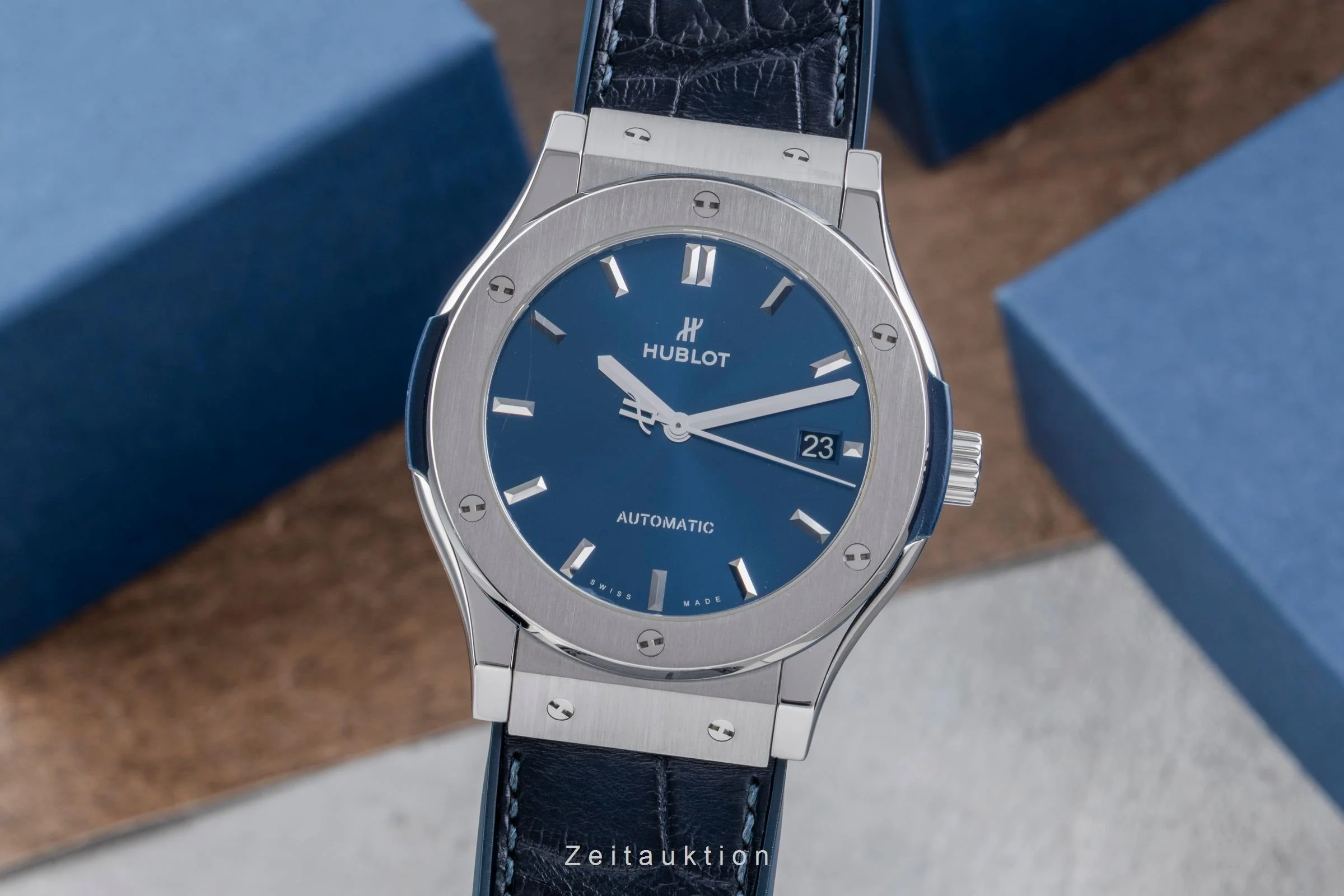 Hublot Classic Fusion titanium automatic men's watch 511.NX.7170.LR LP: 8200EUR  [2506045] - Image 2