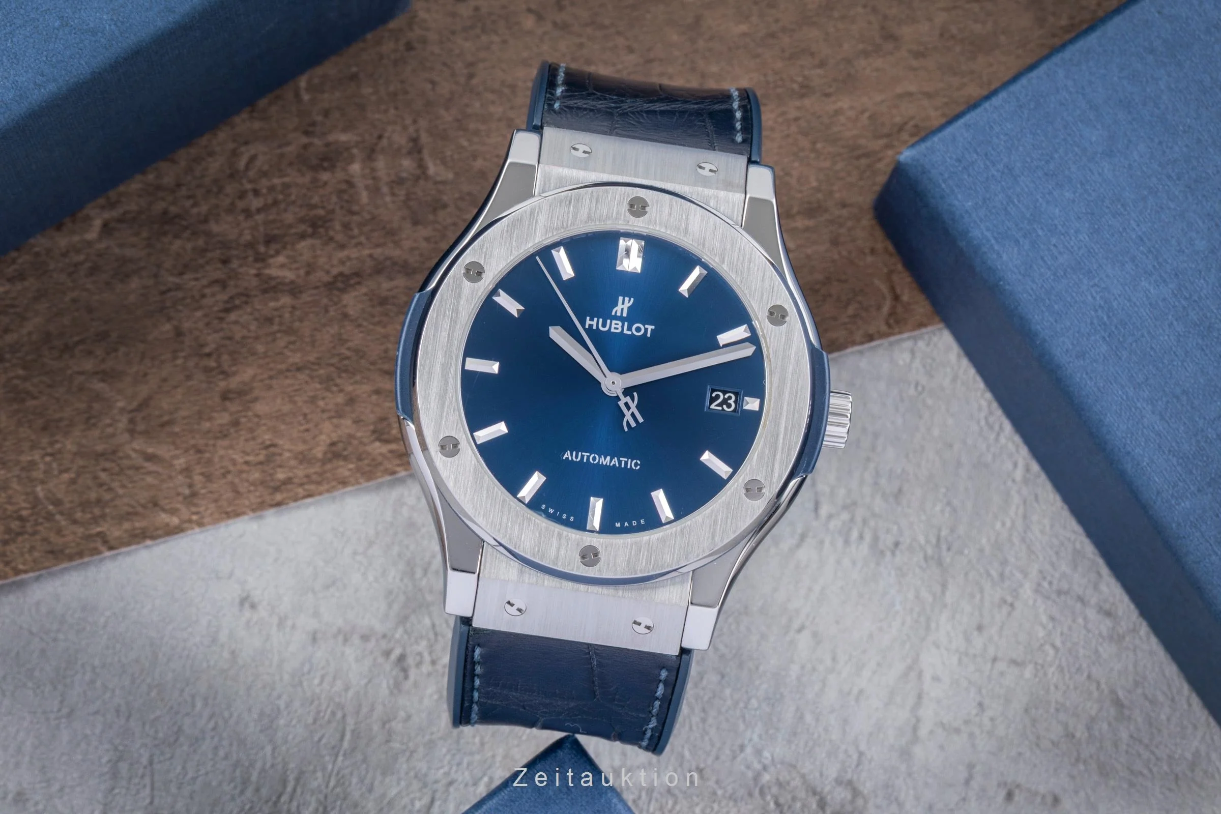 Hublot Classic Fusion titanium automatic men's watch 511.NX.7170.LR LP: 8200EUR  [2506045] - Image 4