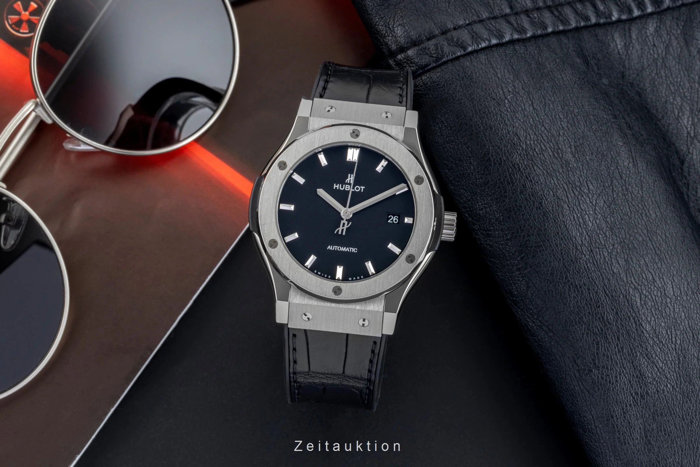 Hublot Classic Fusion titanium automatic men's watch 542.NX.1171.LR  [2507510] - Image 4