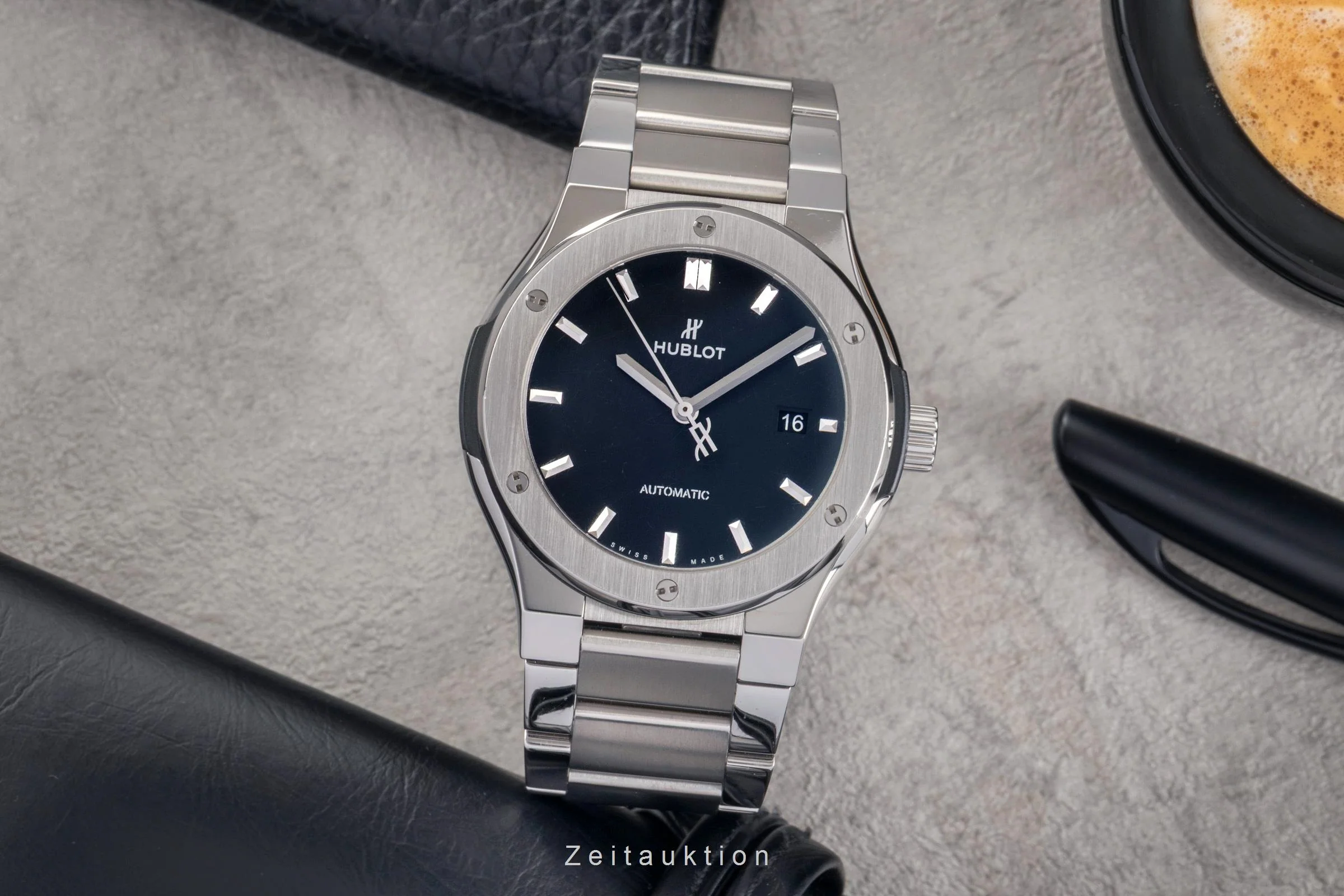 Hublot Classic Fusion titanium automatic men's watch 548.NX.1170.NX  [2503471] - Image 4
