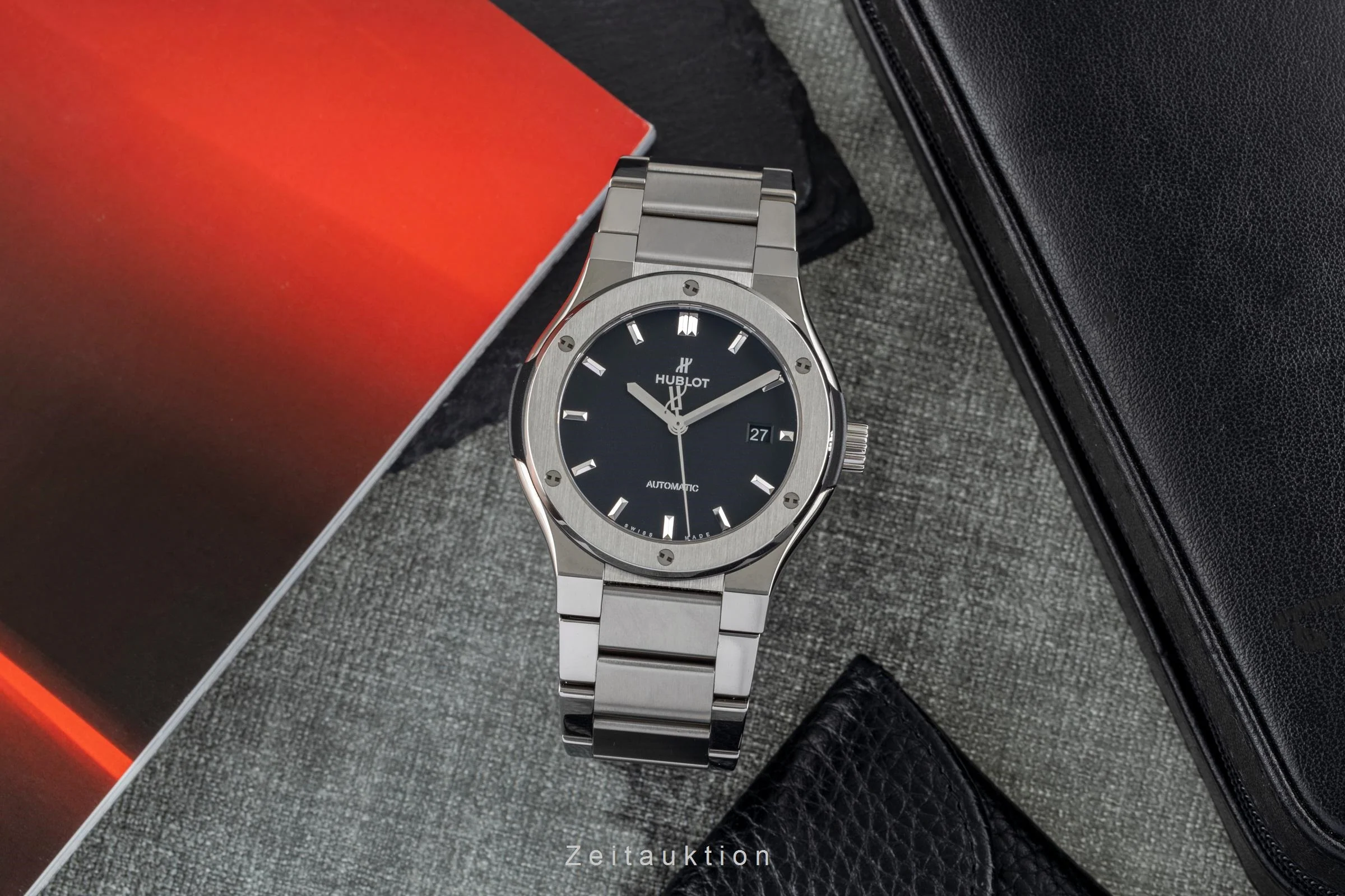 Hublot Classic Fusion titanium automatic men's watch 548.NX.1170.NX  [2504267] - Image 4
