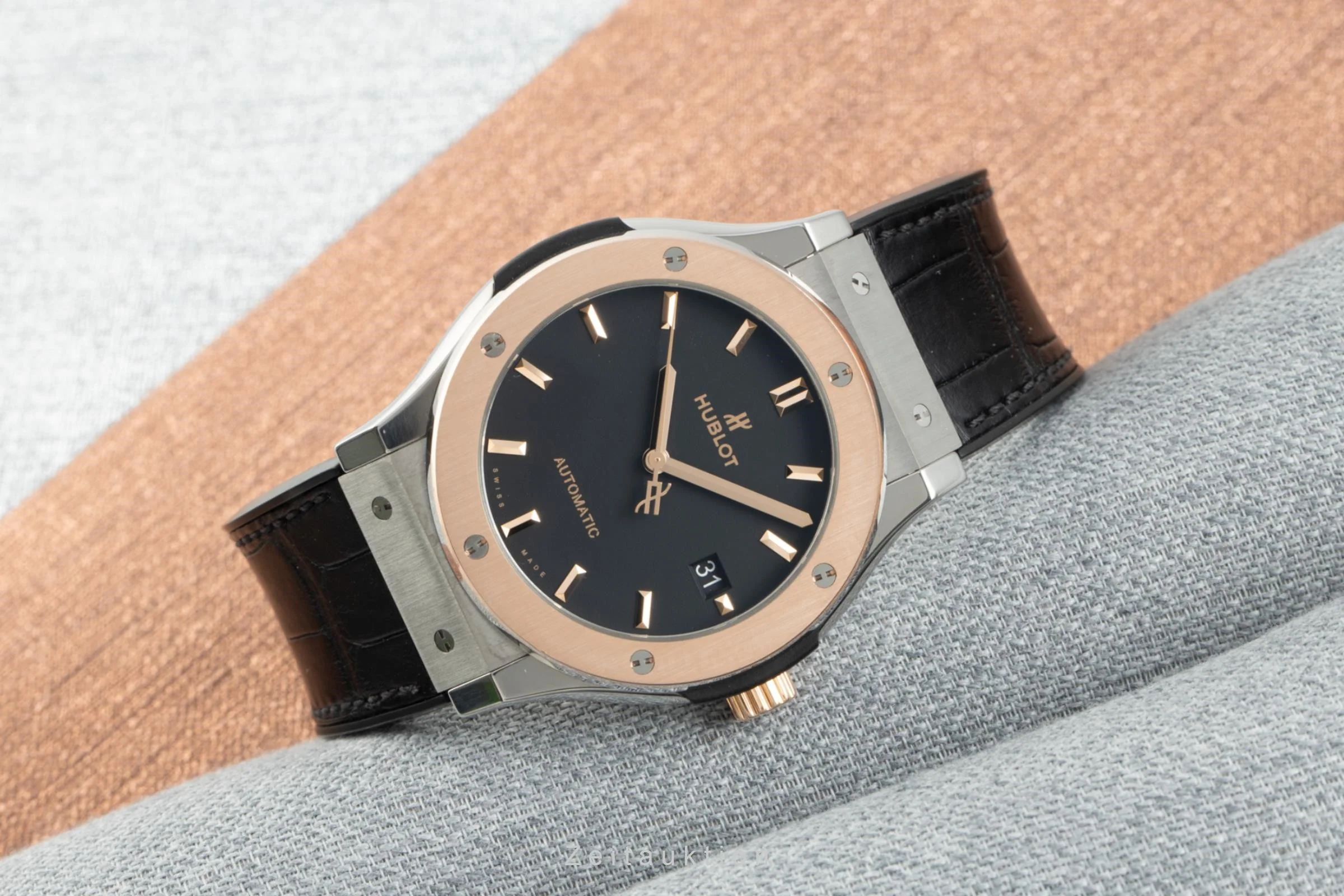 Hublot Classic Fusion titanium / gold automatic men's watch 511.NO.1181.LR LP: 11000EUR  [2109832] - Image 2