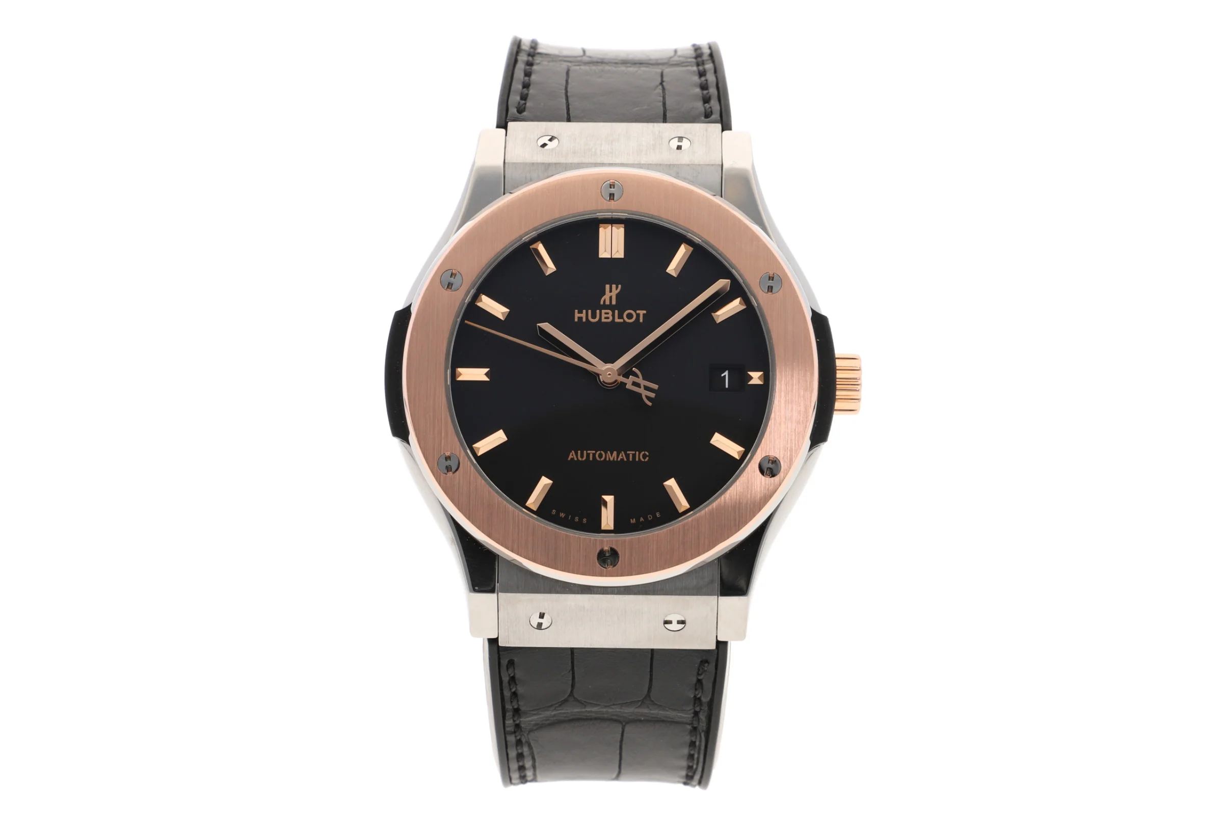 Hublot Classic Fusion titanium / gold automatic men's watch 511.NO.1181.LR LP: 11000EUR  [2109832] - Image 4
