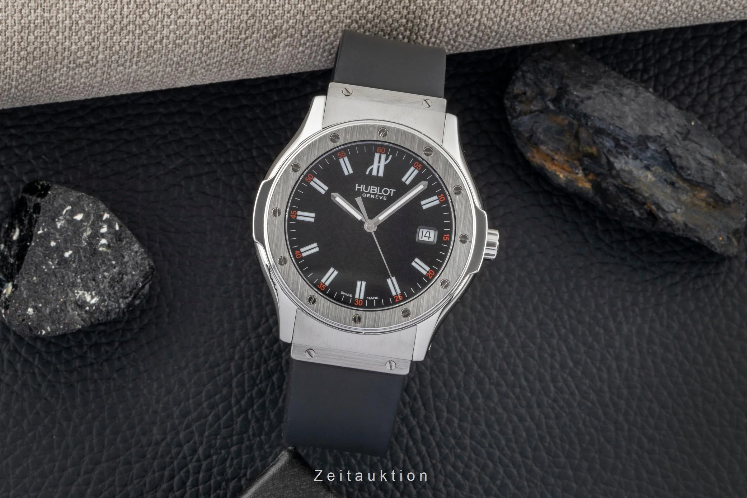 Hublot Classic steel quartz men's watch B.1905-1  [2600261] - Image 4