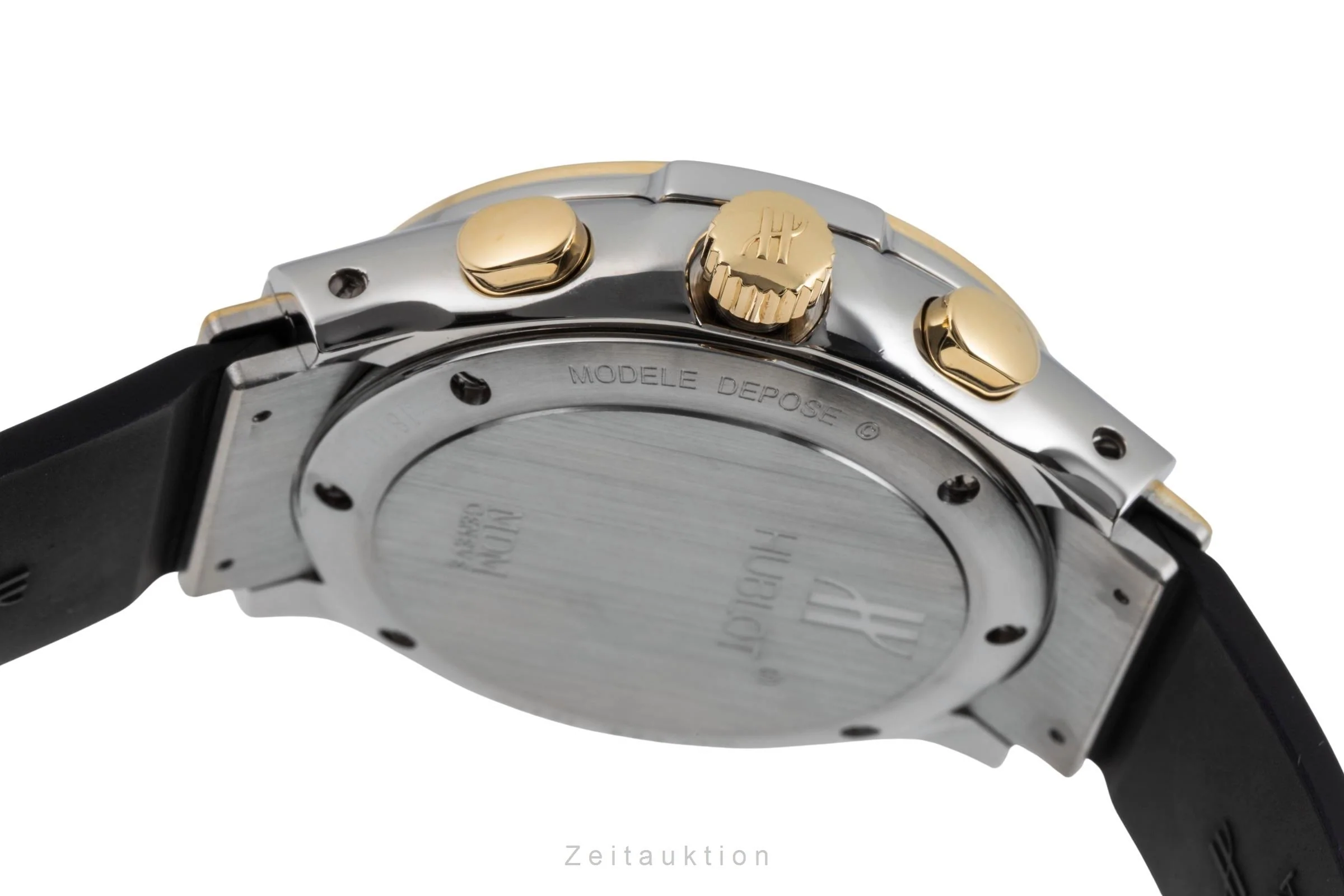 Hublot MDM chronograph steel / gold automatic men's watch 1810.2  [2504009] - Image 12