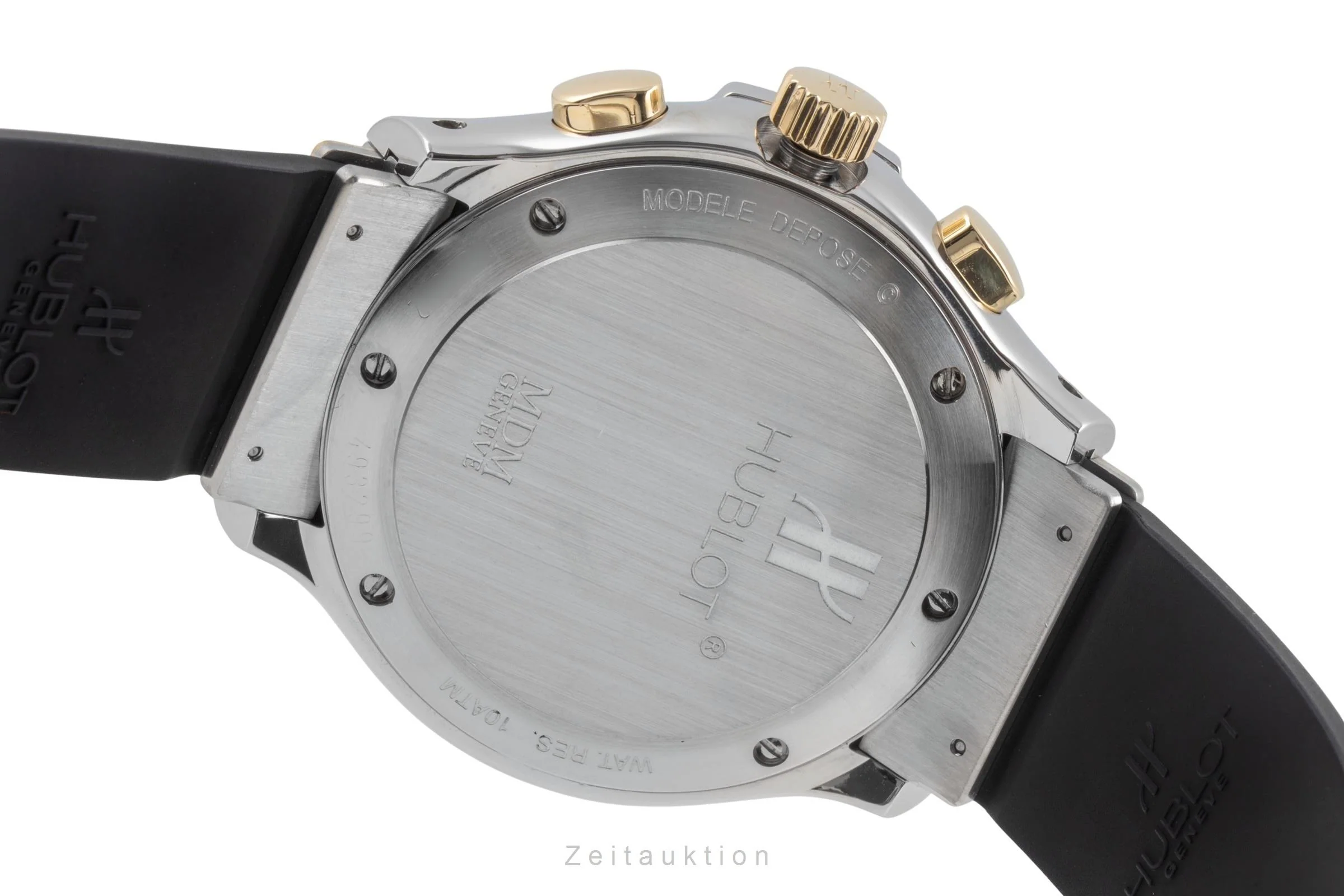 Hublot MDM chronograph steel / gold automatic men's watch 1810.2  [2504009] - Image 13