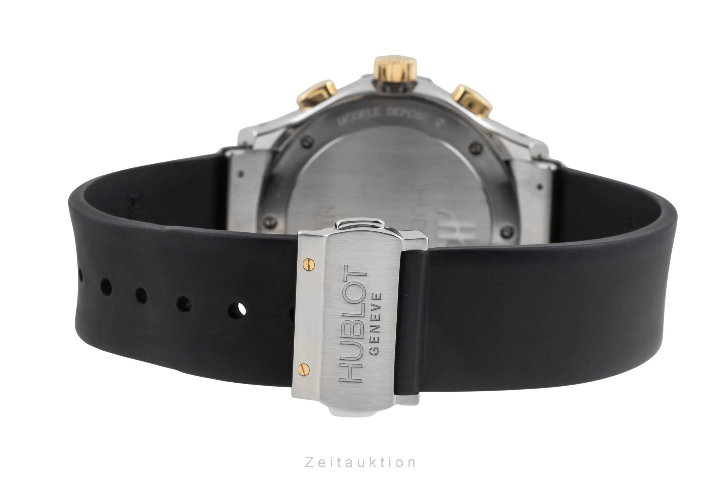 Hublot MDM chronograph steel / gold automatic men's watch 1810.2  [2504009] - Image 14