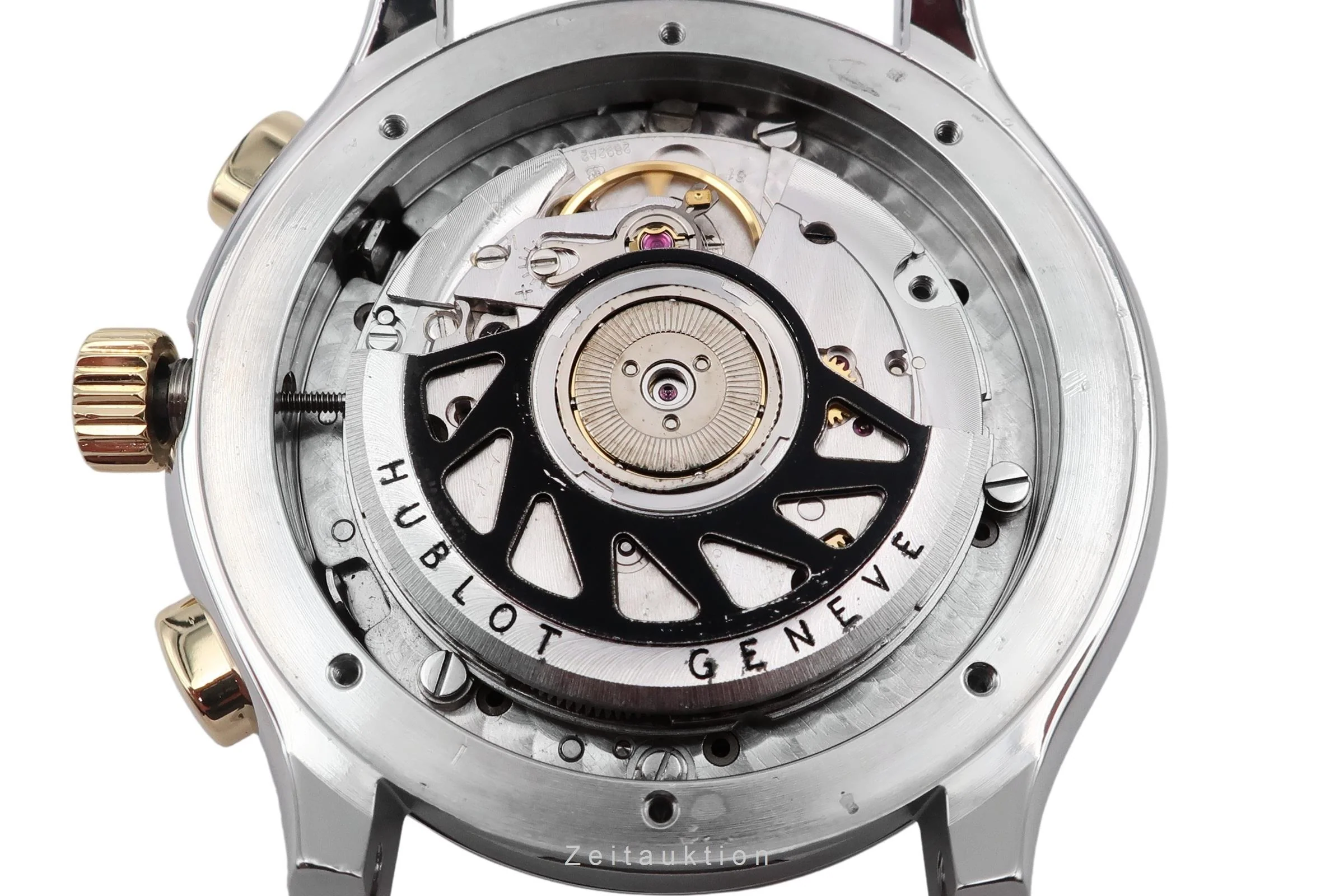 Hublot MDM chronograph steel / gold automatic men's watch 1810.2  [2504009] - Image 15