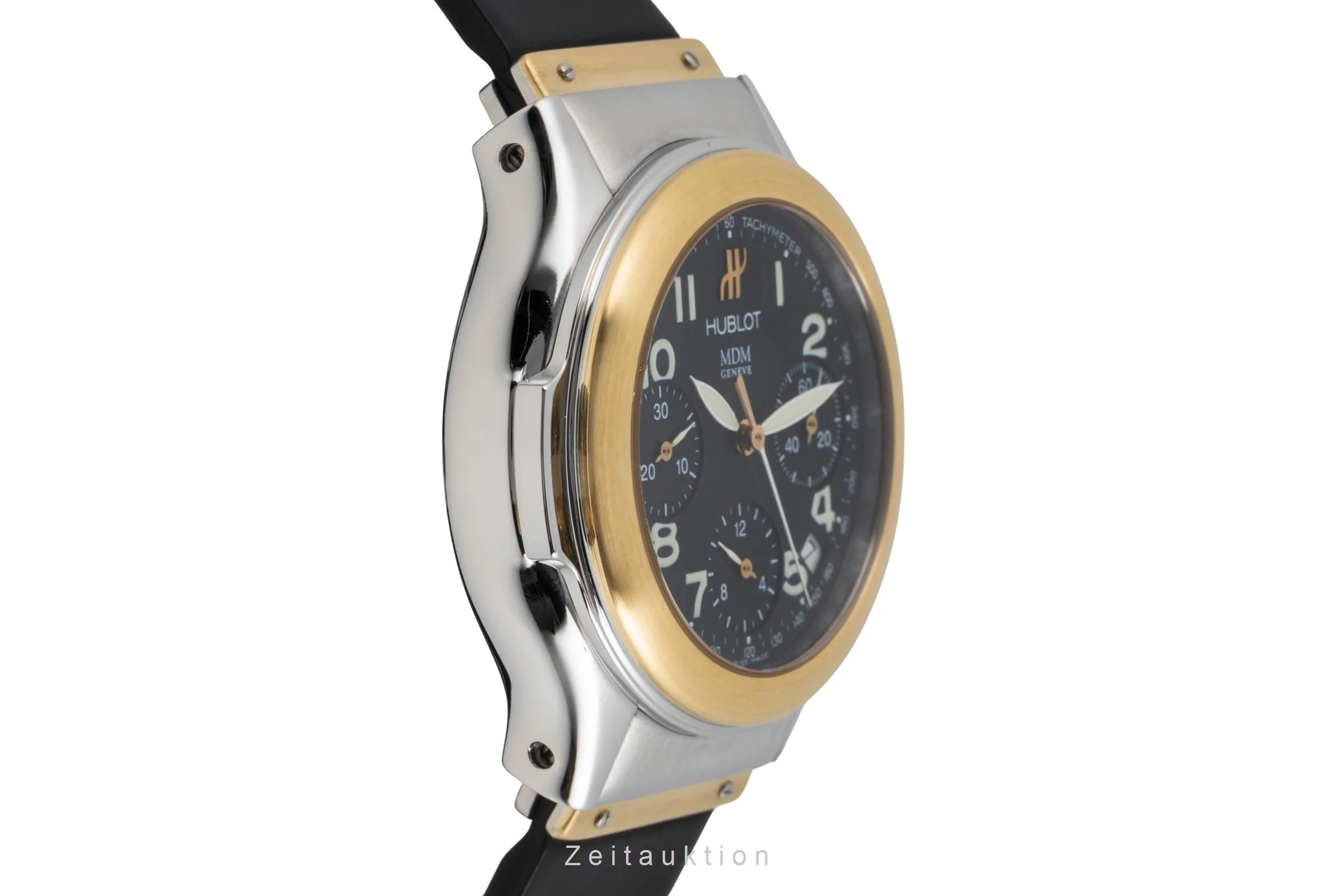 Hublot MDM chronograph steel / gold automatic men's watch 1810.2  [2504009] - Image 8
