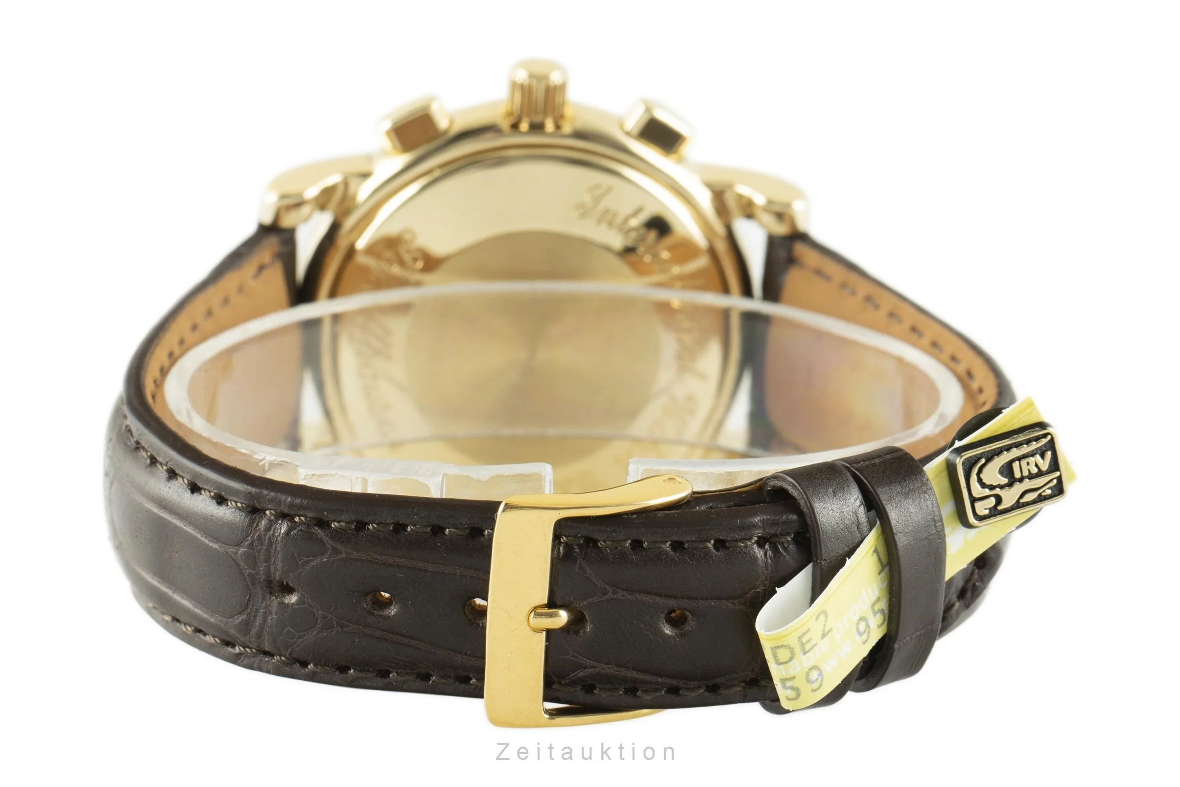 IWC Amalfi chronograph 18 ct gold automatic men's watch 3703-001  [2108891] - Image 10