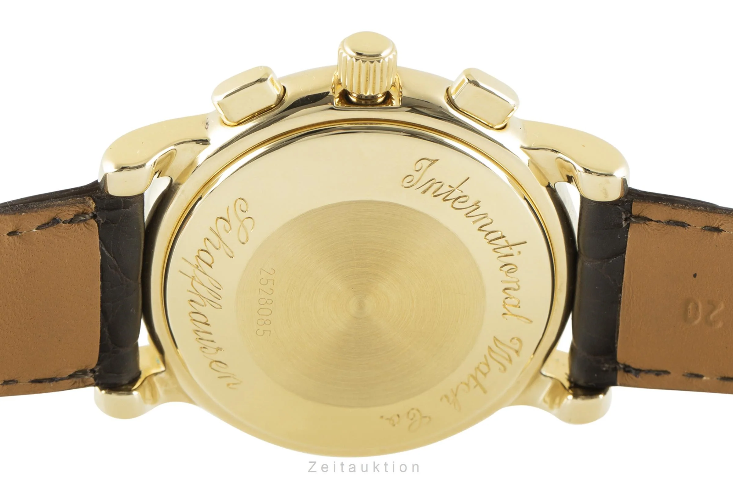 IWC Amalfi chronograph 18 ct gold automatic men's watch 3703-001  [2108891] - Image 11
