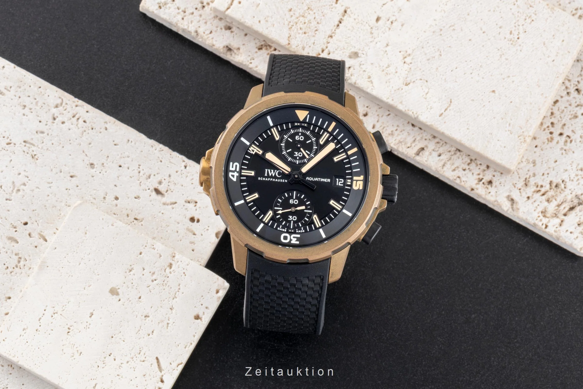 IWC Aquatimer chronograph bronze automatic men's watch IW379503 LP: 11700EUR  [2600728] - Image 4