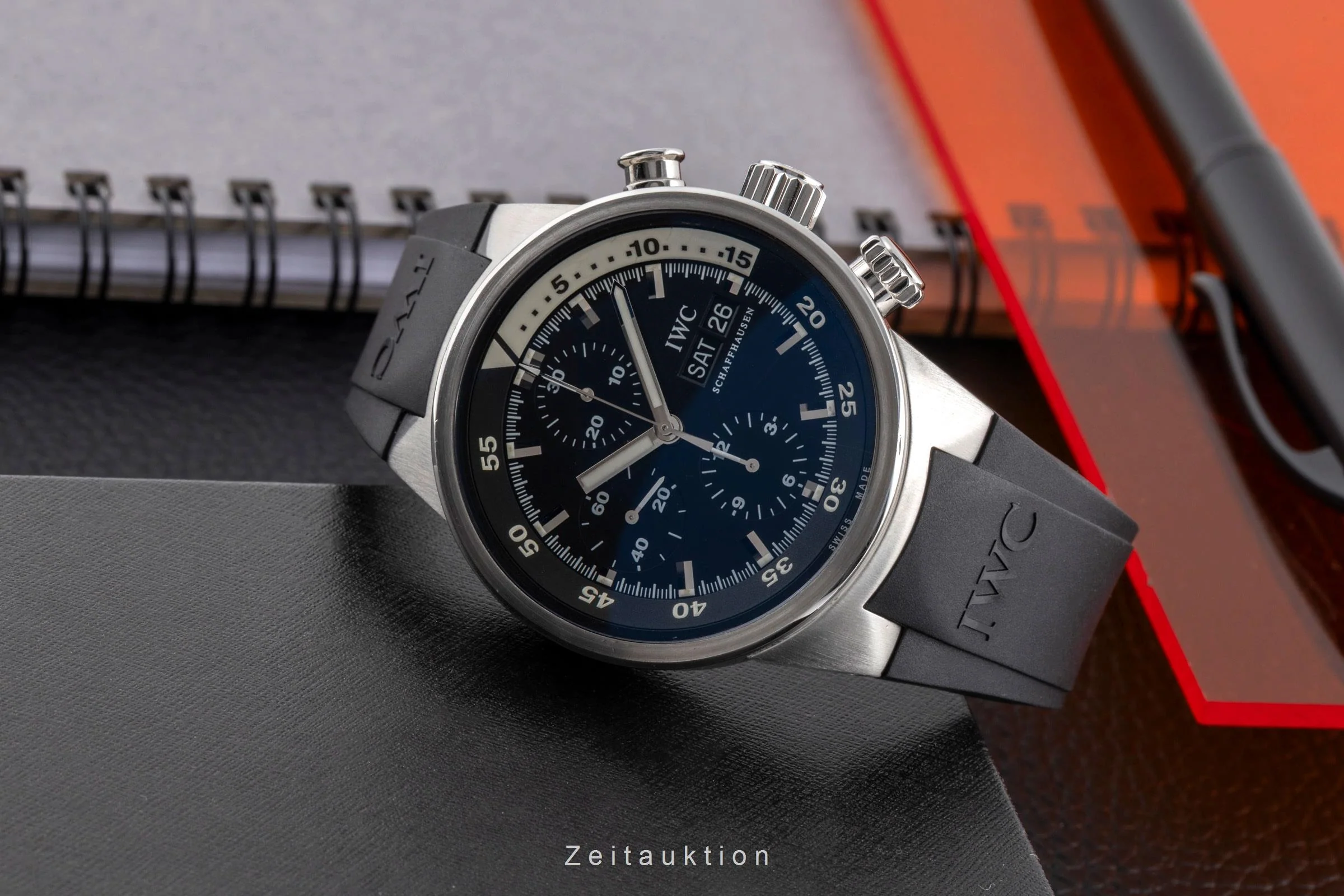 IWC Aquatimer chronograph steel automatic men's watch IW371933 LP: 7800EUR  [2502176] - Image 3