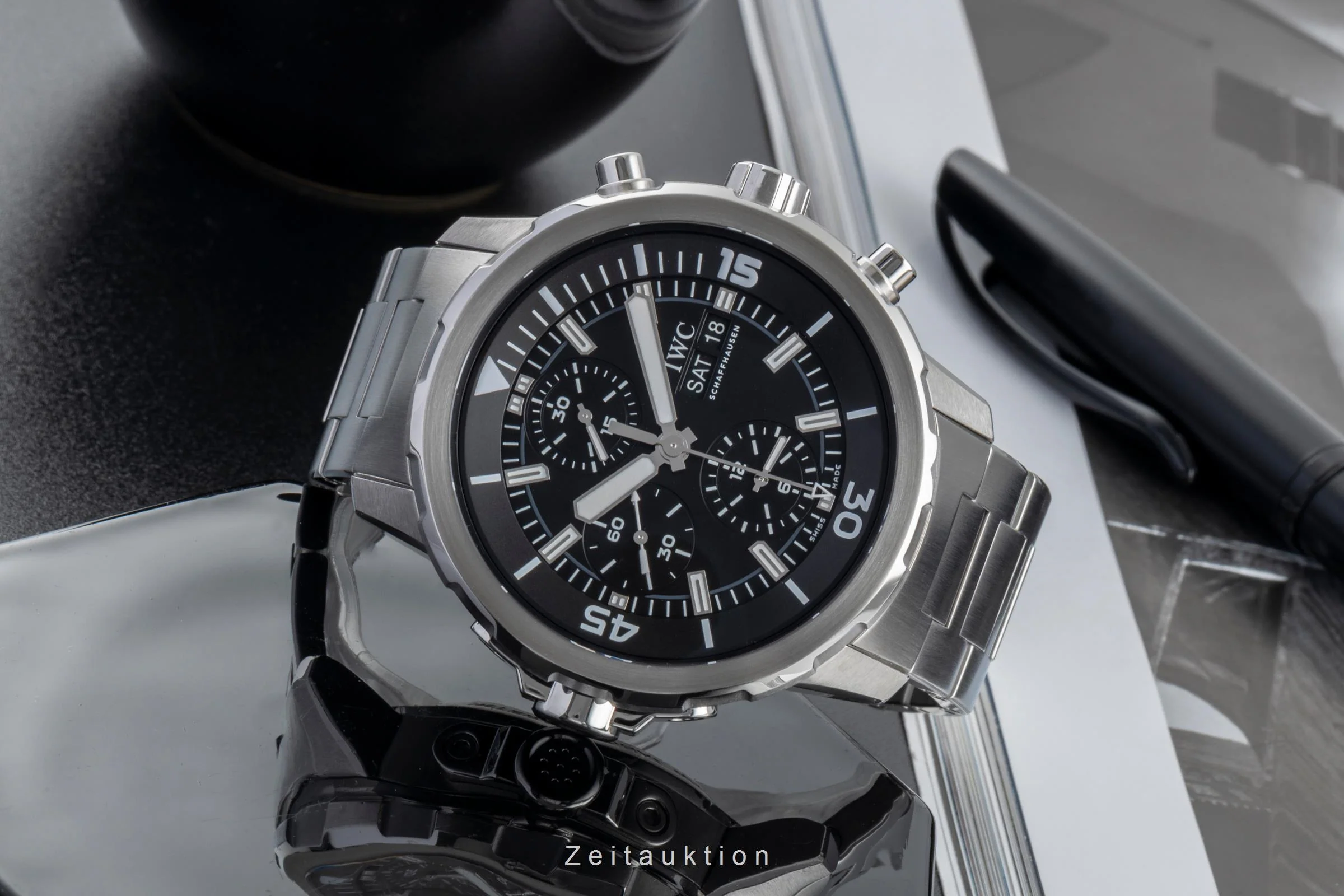 IWC Aquatimer chronograph steel automatic men's watch IW376804 LP: 8800EUR  [2505585] - Image 3