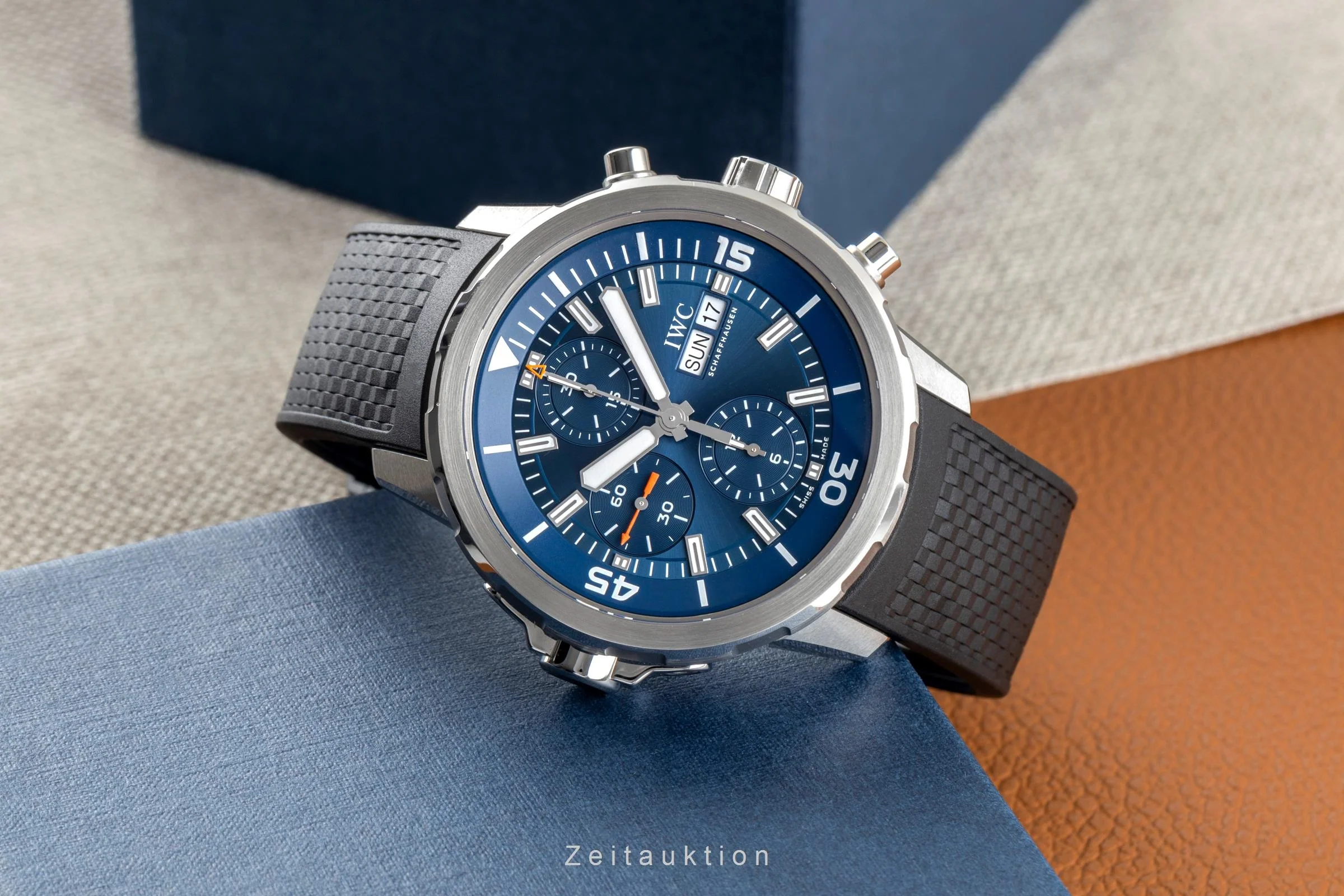 IWC Aquatimer chronograph steel automatic men's watch IW376805 LP: 7800EUR  [2503916] - Image 3