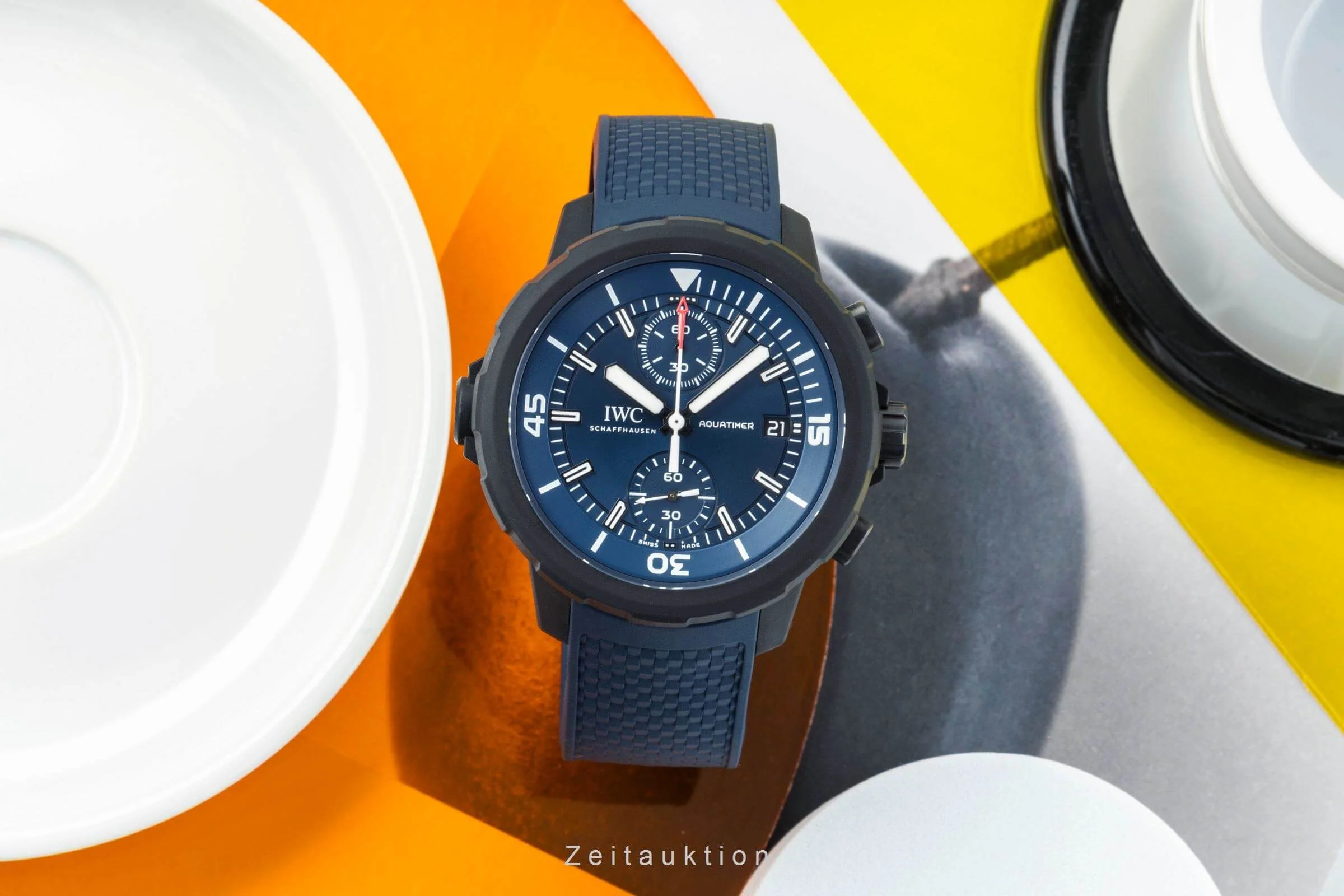 IWC Aquatimer chronograph steel automatic men's watch IW379507 LP: 12000EUR Limited  [2403774] - Image 4