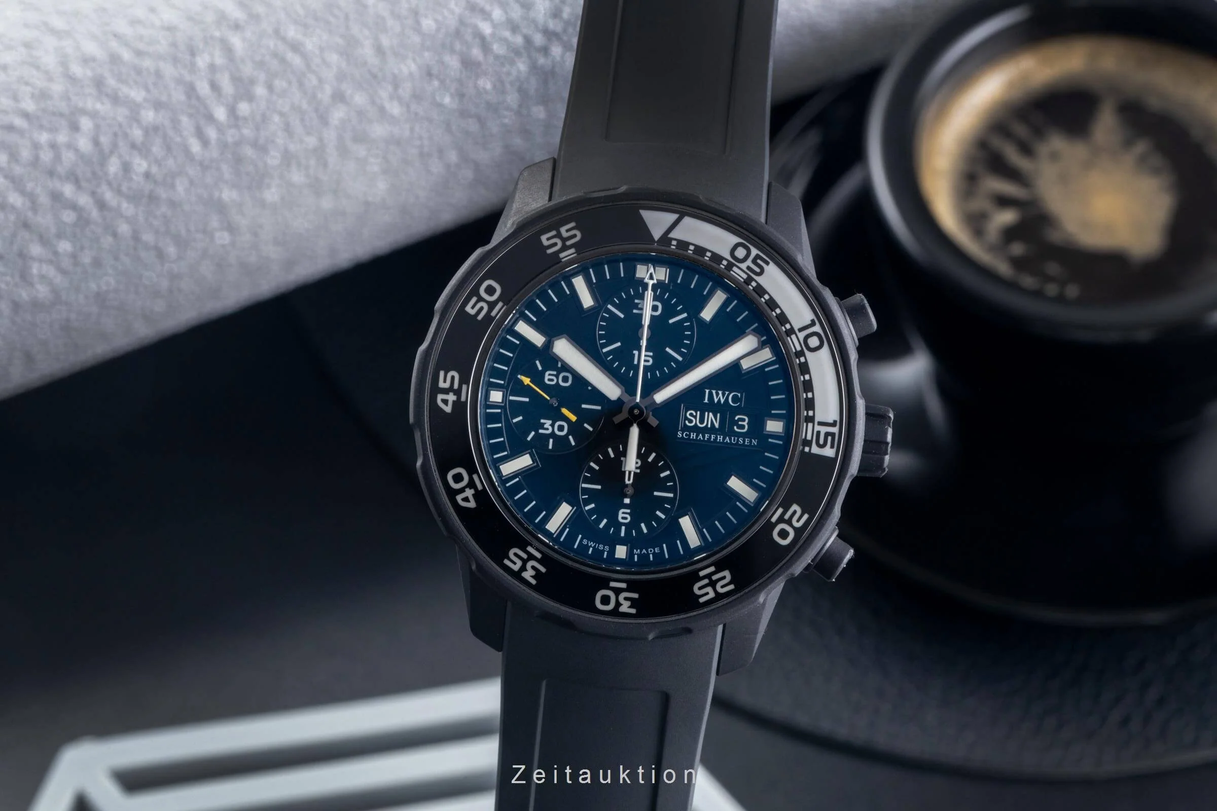 IWC Aquatimer chronograph Steel / rubber automatic men's watch IW376705 LP: 11700EUR  [2501073] - Image 2