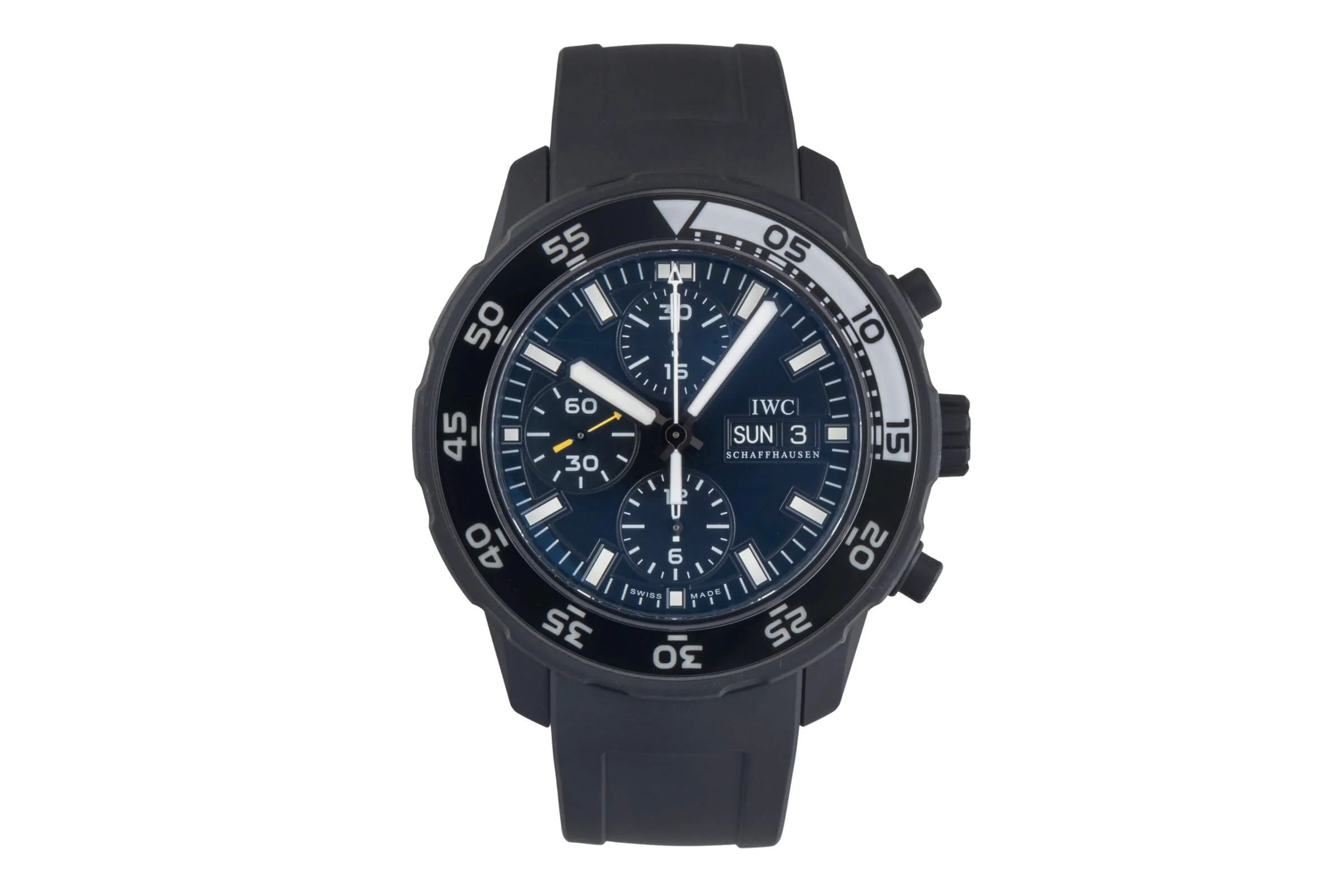 IWC Aquatimer chronograph Steel / rubber automatic men's watch IW376705 LP: 11700EUR  [2501073] - Image 5