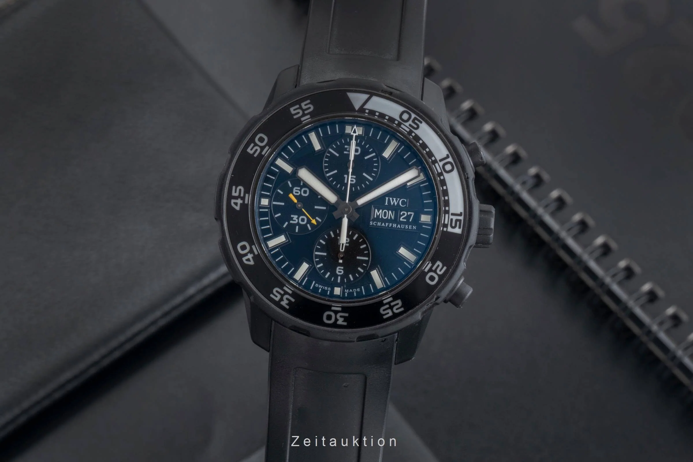 IWC Aquatimer chronograph Steel / rubber automatic men's watch IW376705 LP: 11700EUR  [2501528] - Image 2