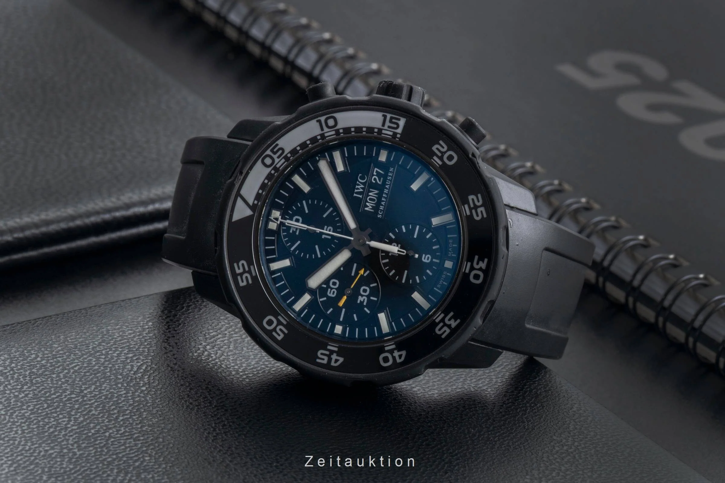 IWC Aquatimer chronograph Steel / rubber automatic men's watch IW376705 LP: 11700EUR  [2501528] - Image 3