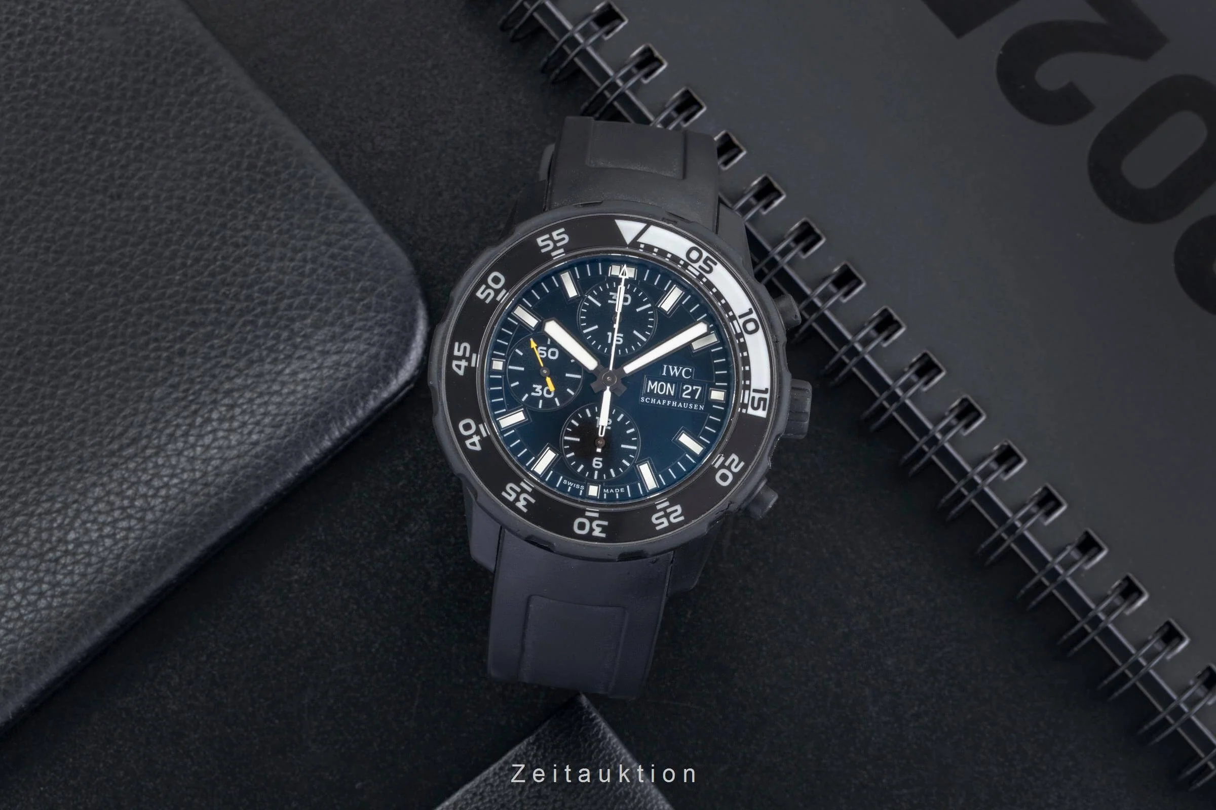 IWC Aquatimer chronograph Steel / rubber automatic men's watch IW376705 LP: 11700EUR  [2501528] - Image 4