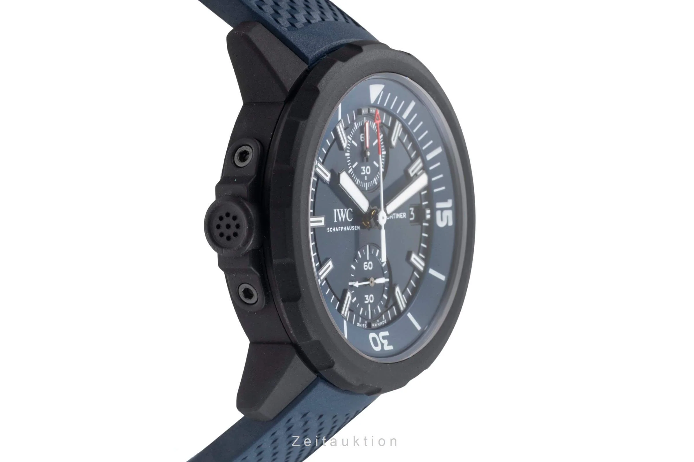 IWC Aquatimer chronograph Steel / rubber automatic men's watch IW379507  [2406552] - Image 8