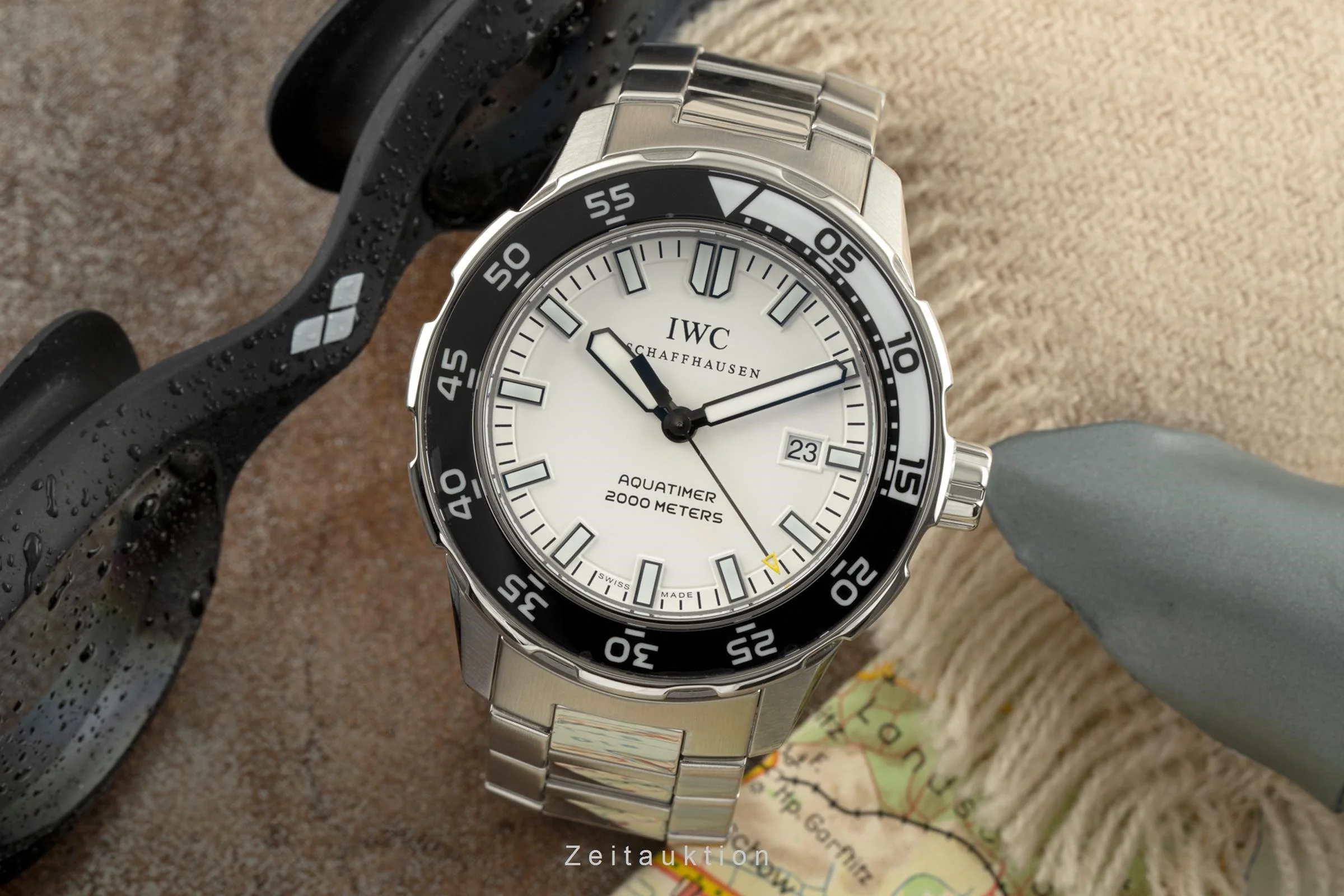 IWC Aquatimer steel automatic men's watch 3568 LP: 7750EUR  [2201868] - Image 3