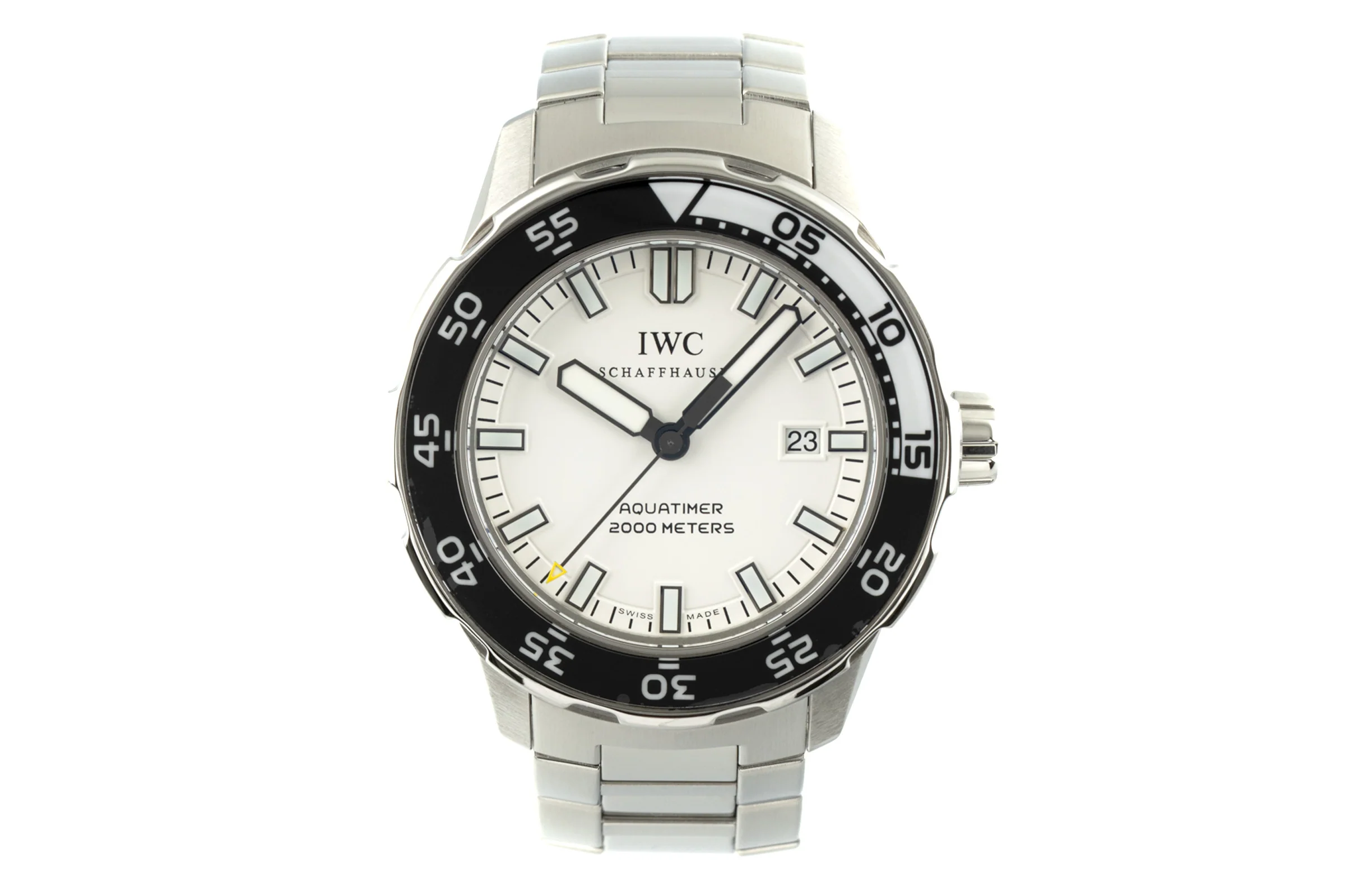 IWC Aquatimer steel automatic men's watch 3568 LP: 7750EUR  [2201868] - Image 4