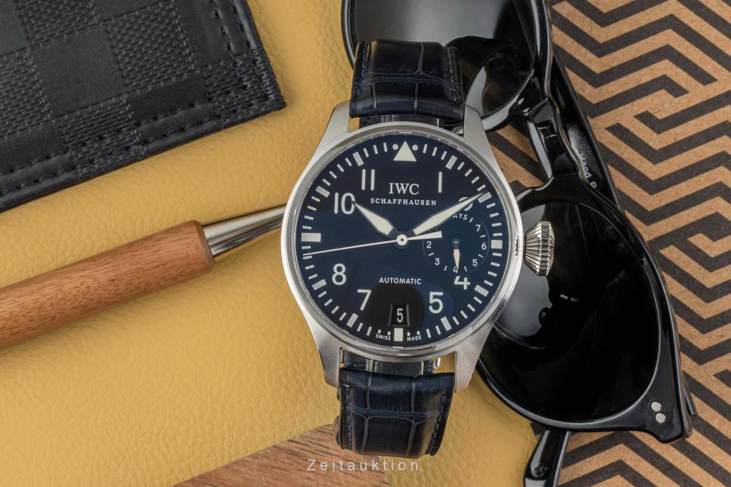 IWC Big Pilot steel automatic men's watch 5004  [2304596] - Image 3