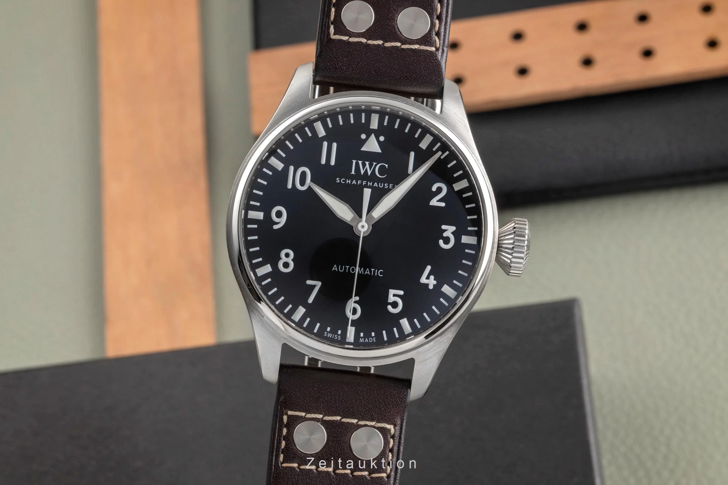 IWC Big Pilot steel automatic men's watch IW329301 LP: 9600EUR  [2504379] - Image 2