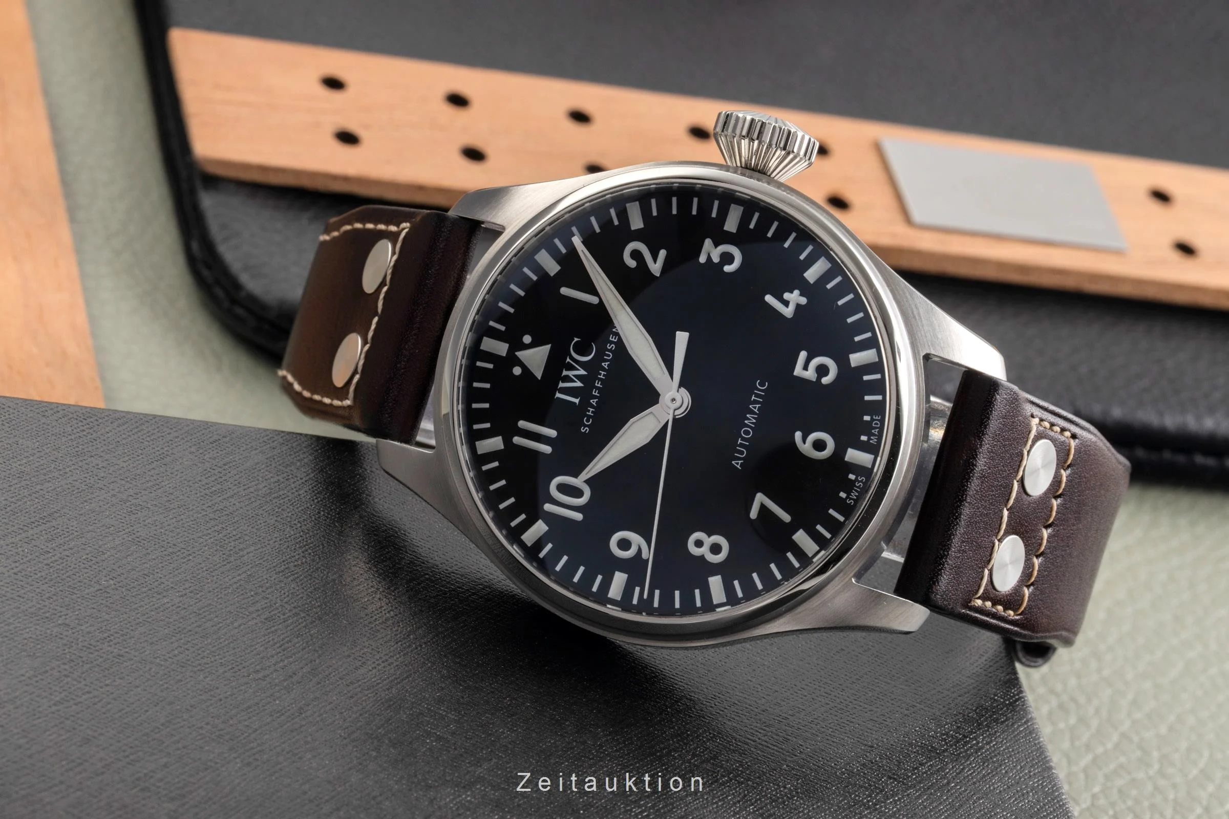 IWC Big Pilot steel automatic men's watch IW329301 LP: 9600EUR  [2504379] - Image 3