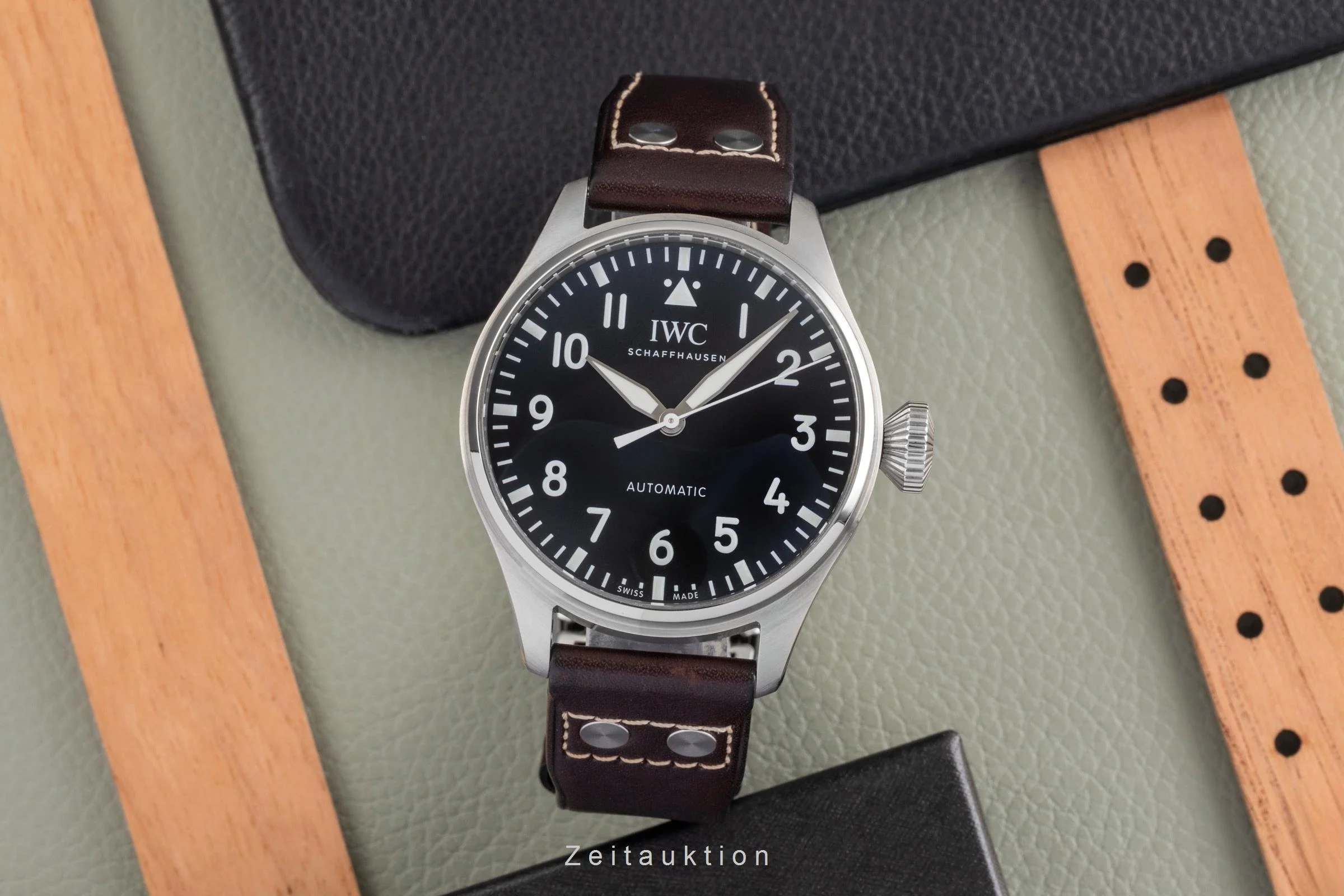 IWC Big Pilot steel automatic men's watch IW329301 LP: 9600EUR  [2504379] - Image 4