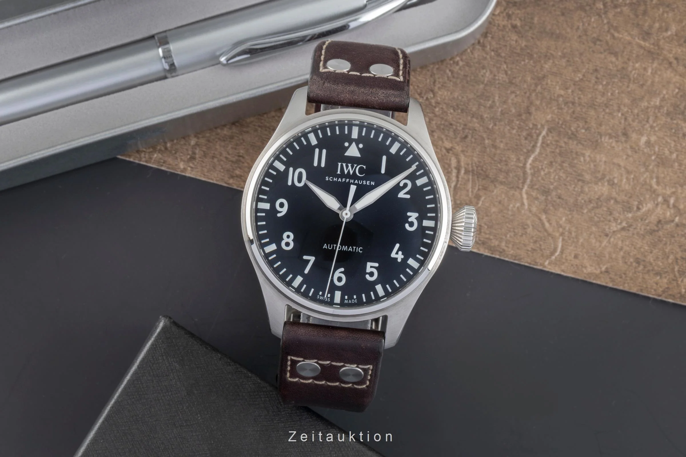 IWC Big Pilot steel automatic men's watch IW329301 LP: 9600EUR  [2505660] - Image 4