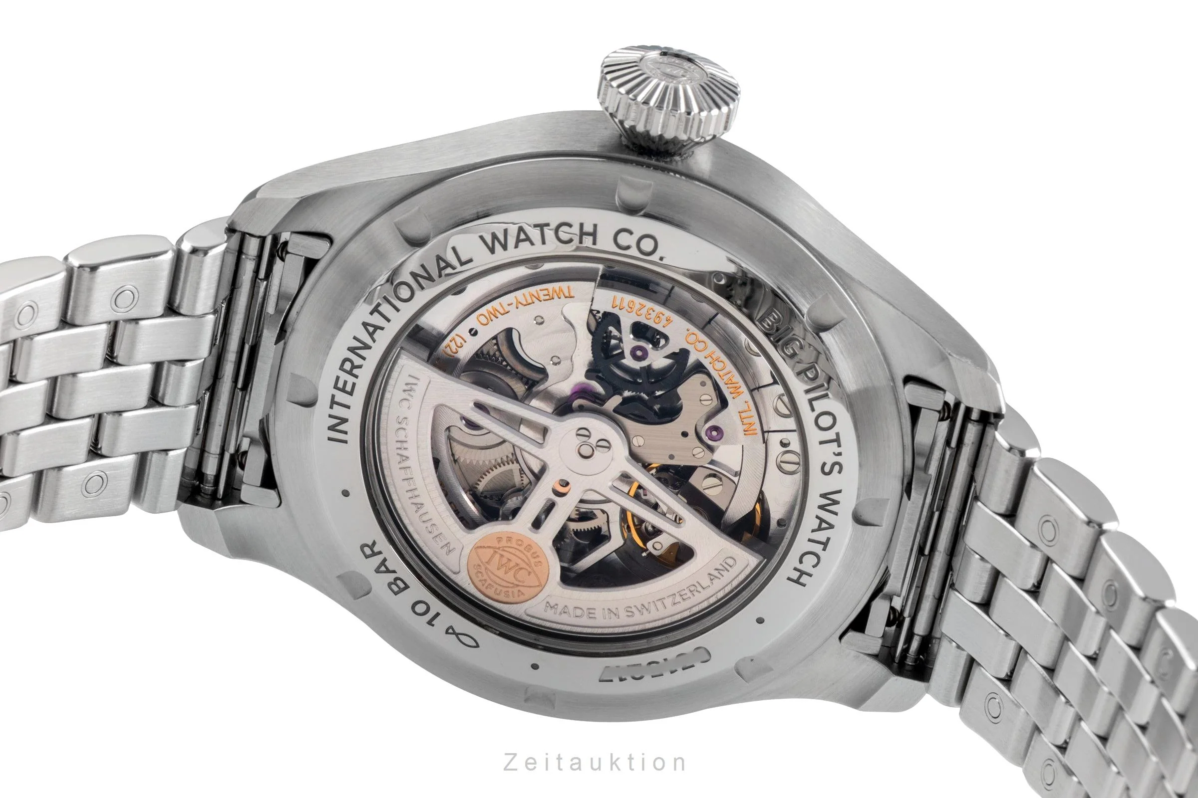 IWC Big Pilot steel automatic men's watch IW329304 LP: 10600EUR  [2504362] - Image 11