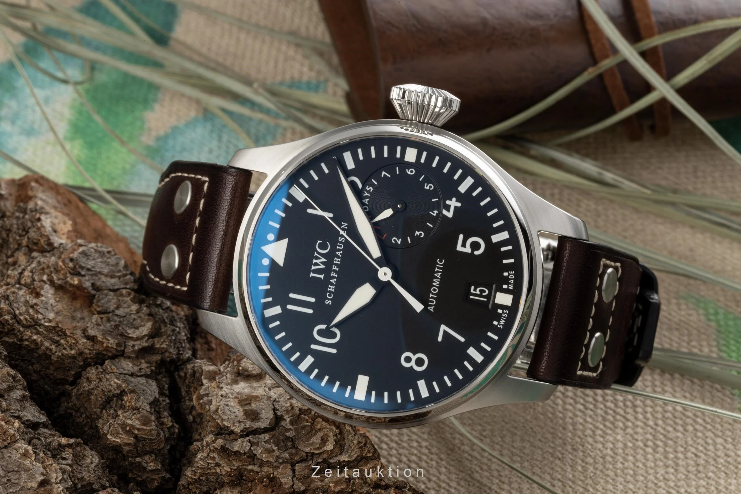 IWC Big Pilot steel automatic men's watch IW500401  [2300340] - Image 2