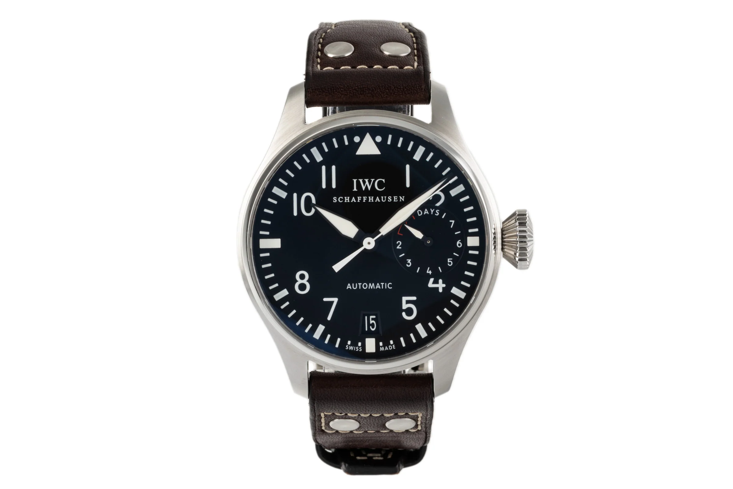 IWC Big Pilot steel automatic men's watch IW500401  [2300340] - Image 4
