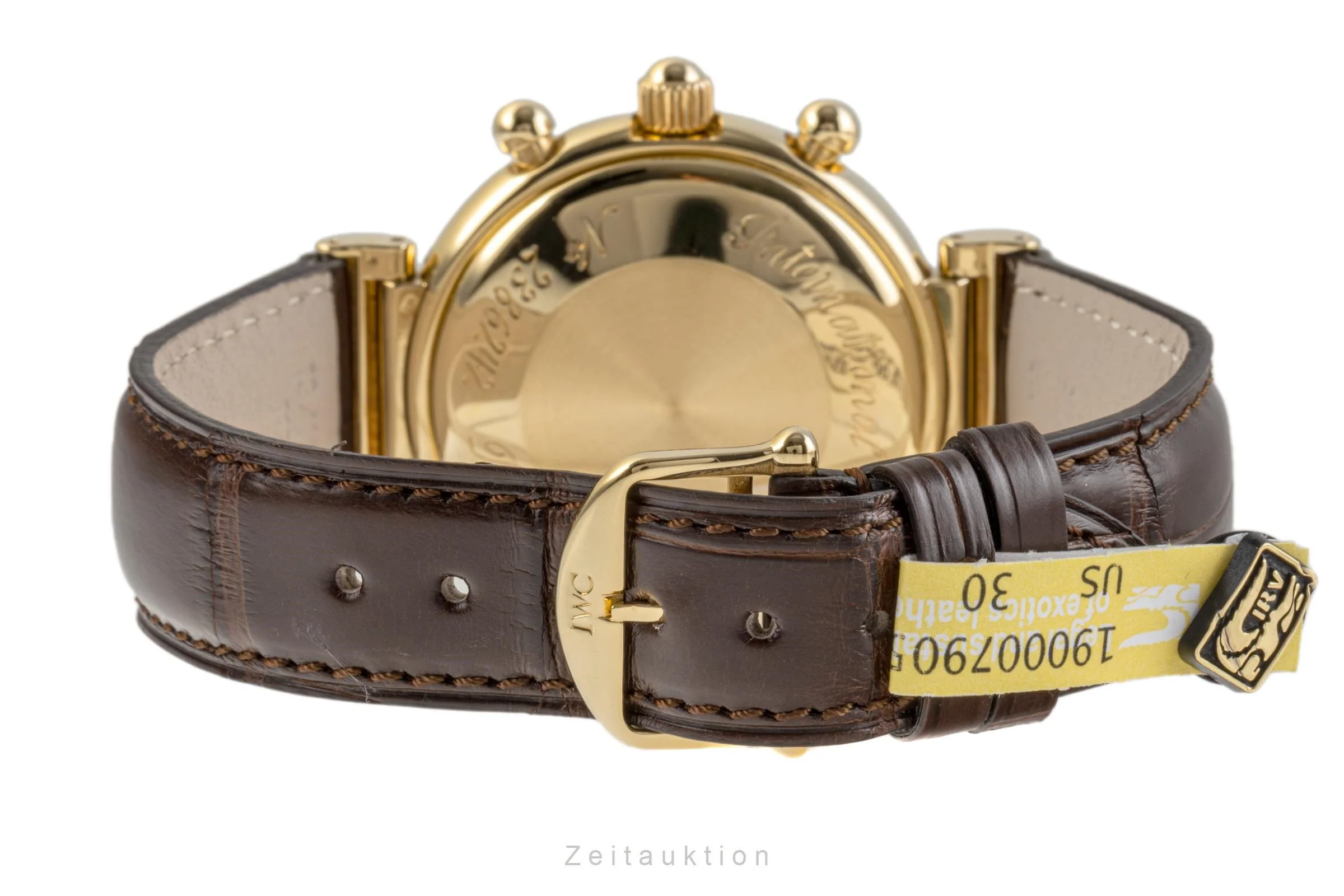 IWC Da Vinci chronograph 18 ct gold automatic men's watch 3750 VP: 41500EUR  [2300006] - Image 13