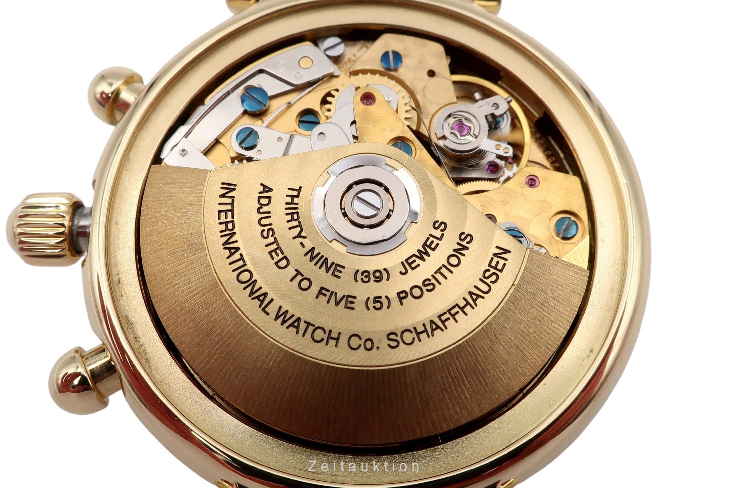 IWC Da Vinci chronograph 18 ct gold automatic men's watch IW375001  [2501154] - Image 14