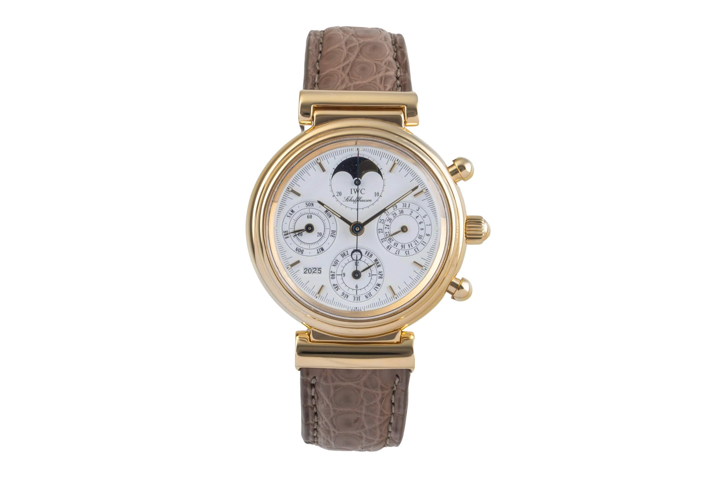 IWC Da Vinci chronograph 18 ct gold automatic men's watch IW375001  [2501154] - Image 5