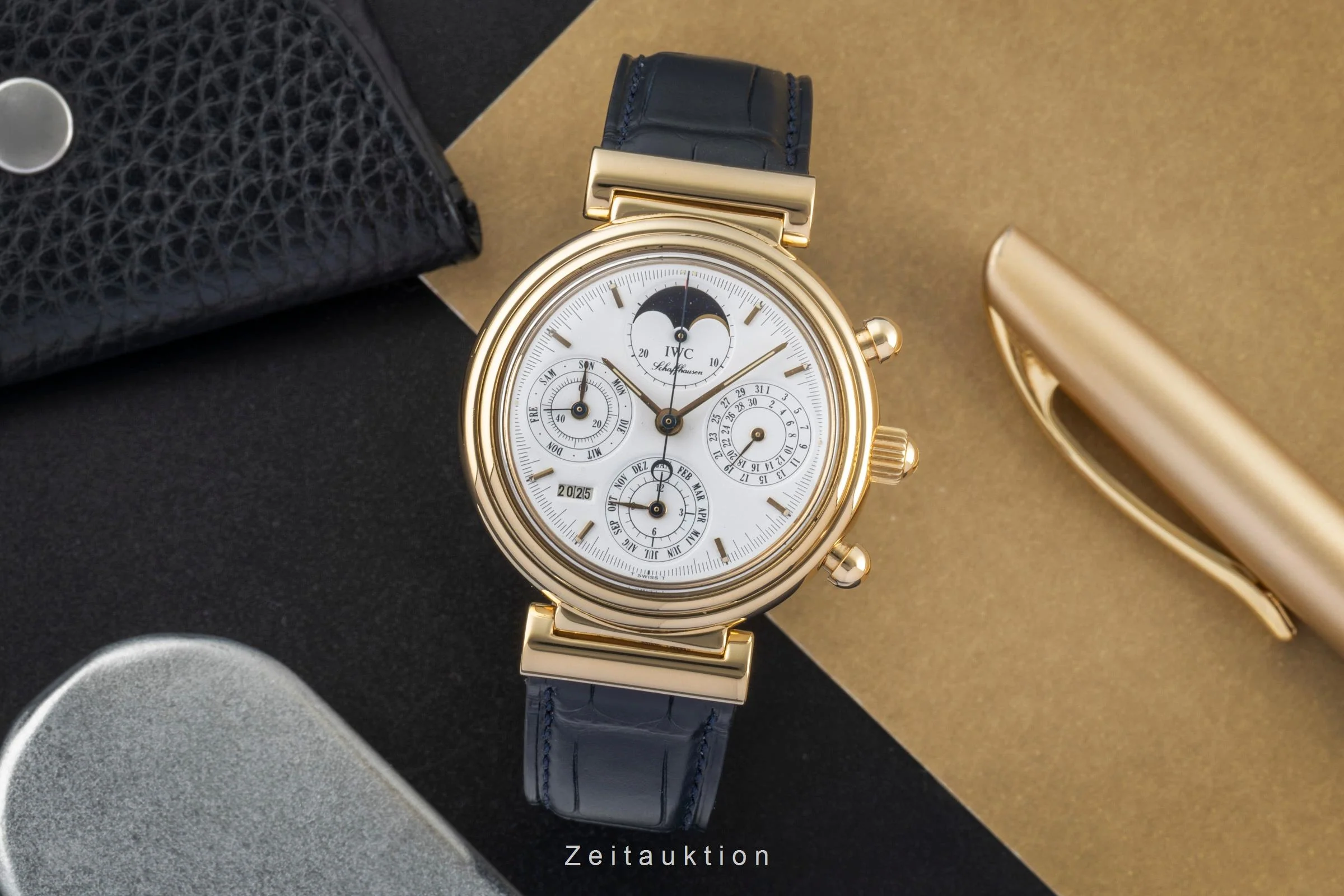 IWC Da Vinci chronograph 18 ct gold automatic men's watch IW375001  [2505606] - Image 4