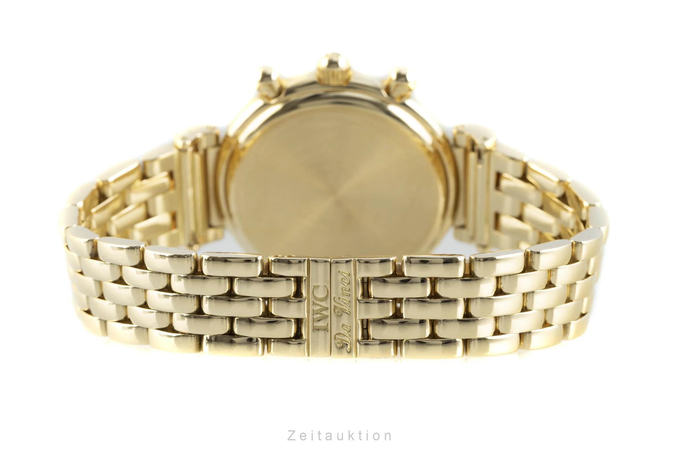 IWC Da Vinci chronograph 18 ct gold quartz women's watch 3735  [2108497] - Image 10