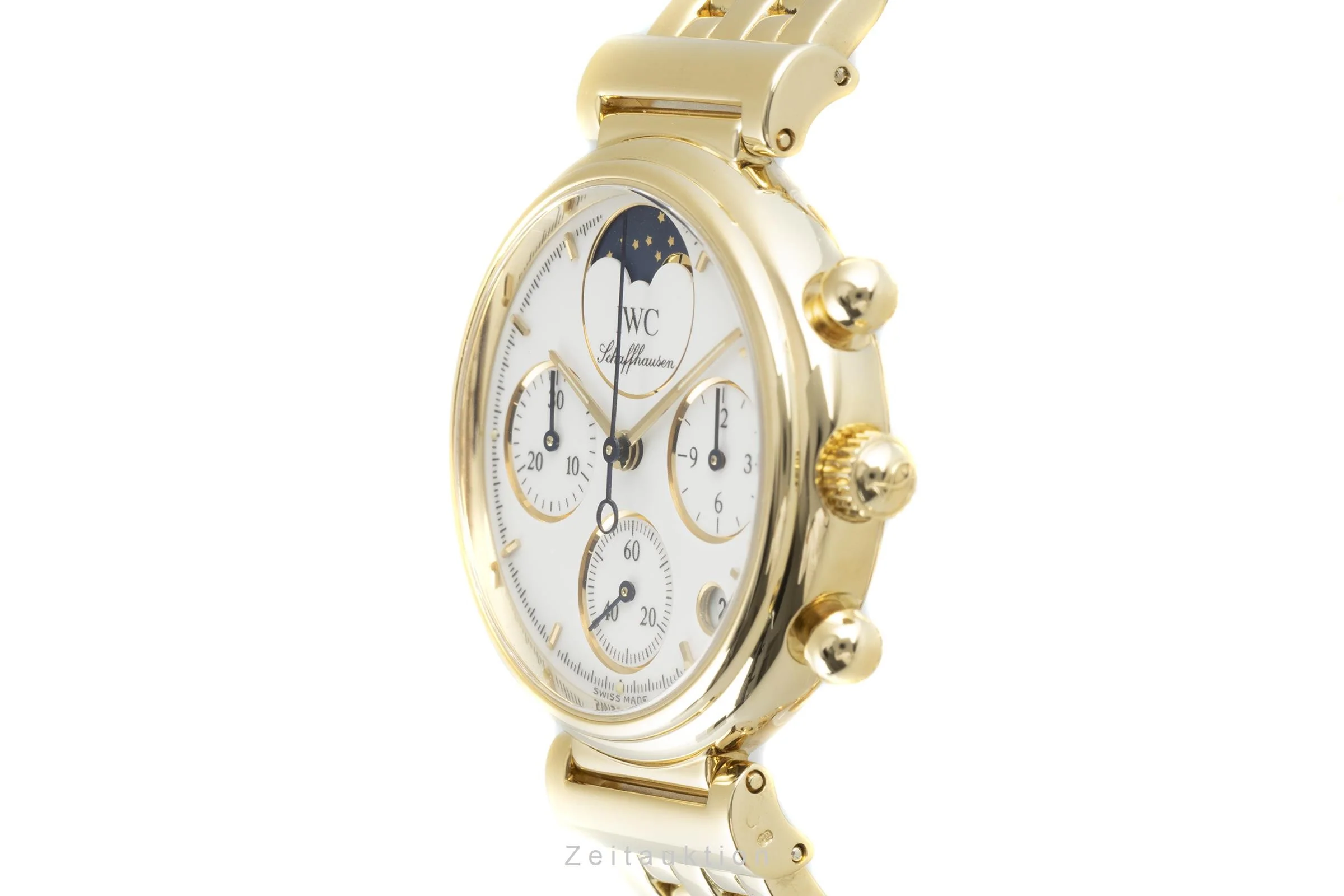 IWC Da Vinci chronograph 18 ct gold quartz women's watch 3735  [2108497] - Image 5