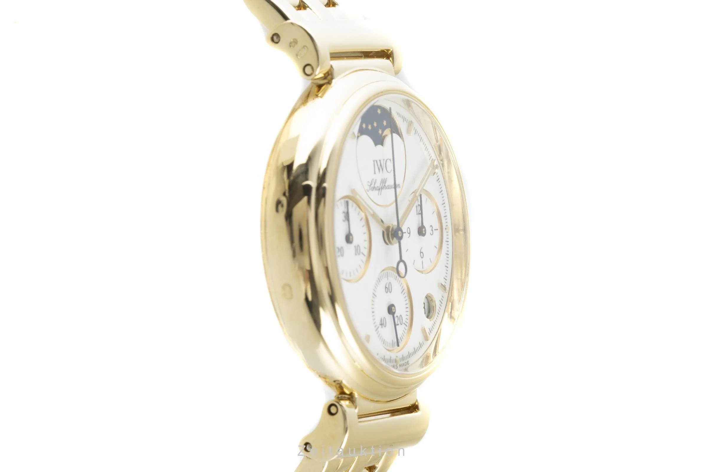 IWC Da Vinci chronograph 18 ct gold quartz women's watch 3735  [2108497] - Image 6