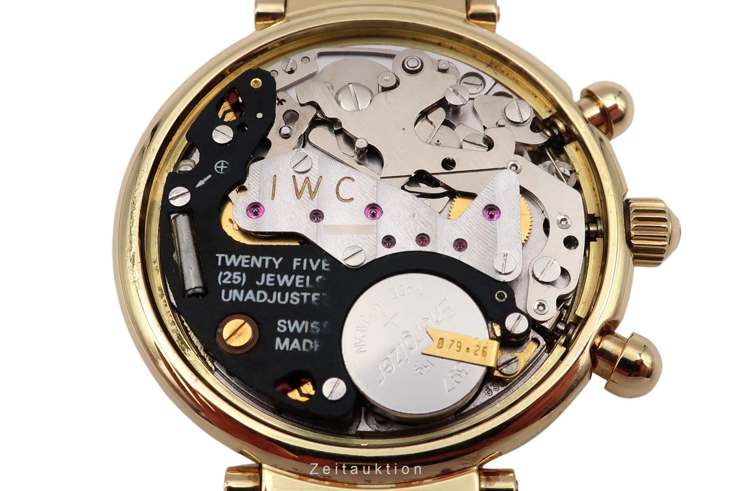 IWC Da Vinci chronograph 18 ct gold quartz women's watch IW373501  [2501427] - Image 14