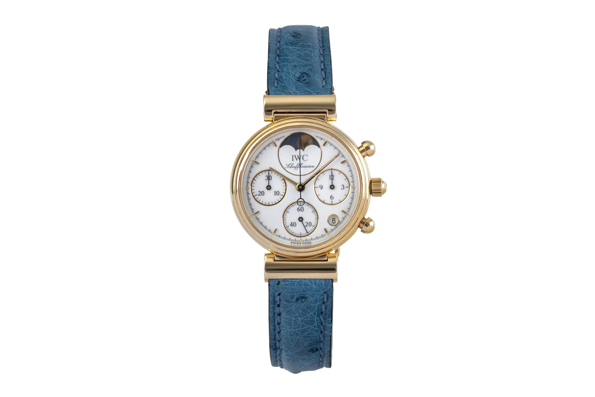 IWC Da Vinci chronograph 18 ct gold quartz women's watch IW373501  [2501427] - Image 5
